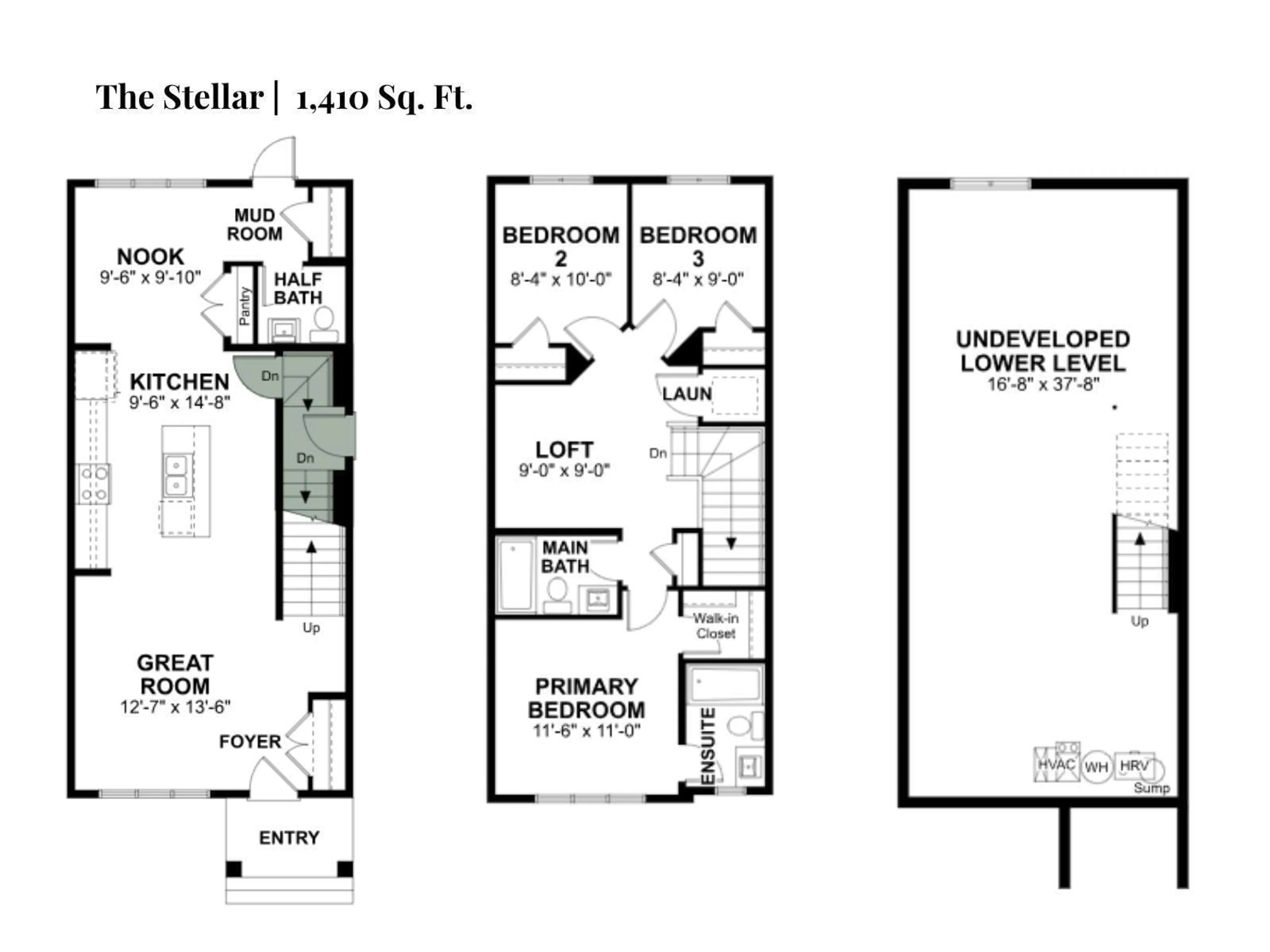 Floor plan for 4570 WARBLER LOOP, Edmonton Alberta T5S0W9