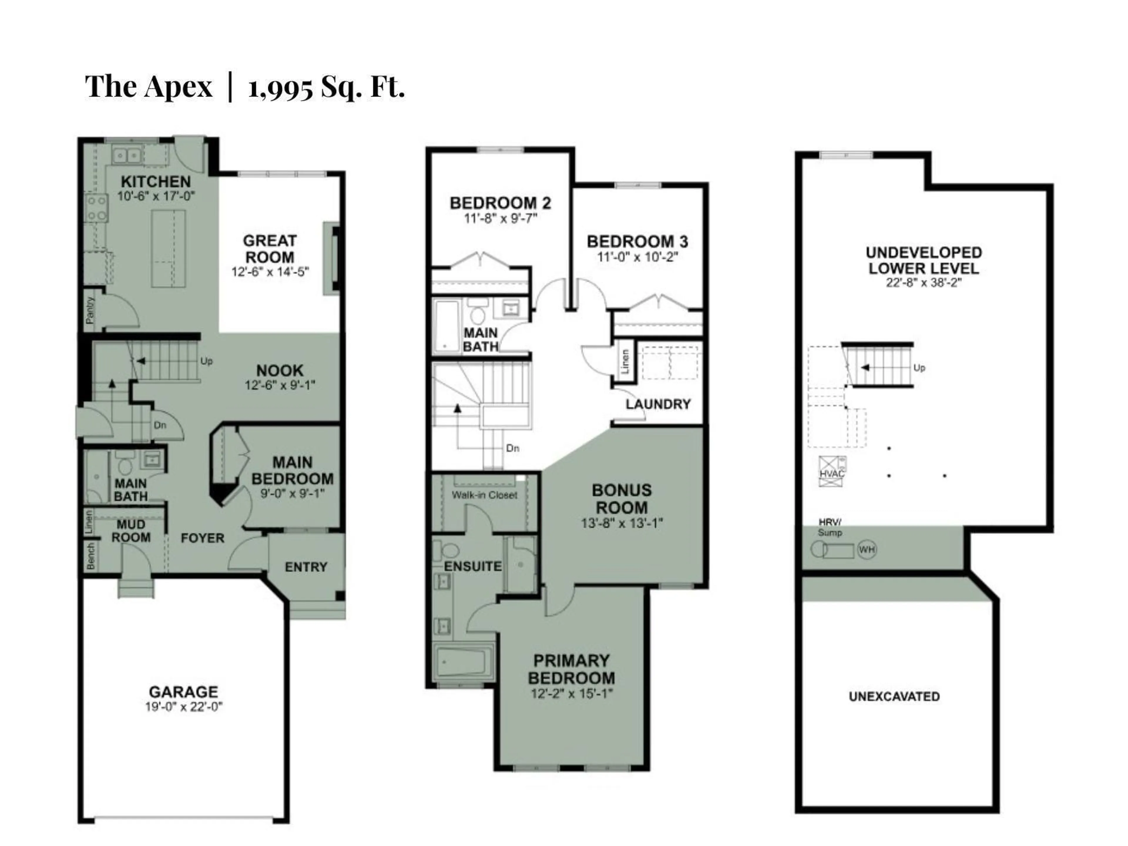 Floor plan for 19027 20 AVENUE, Edmonton Alberta T6M3E8