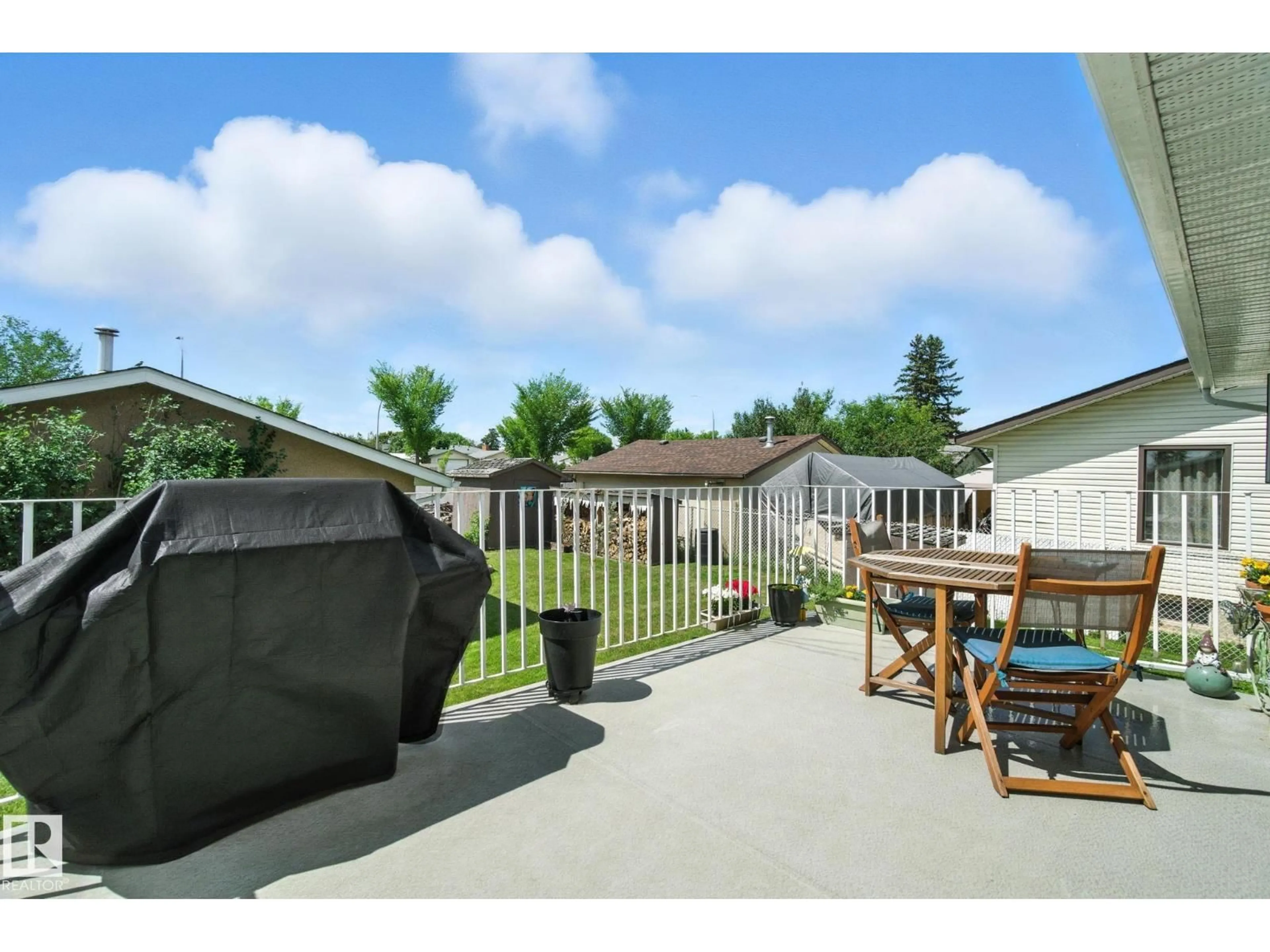 Patio, unknown for 14936 81 ST, Edmonton Alberta T5P1P5