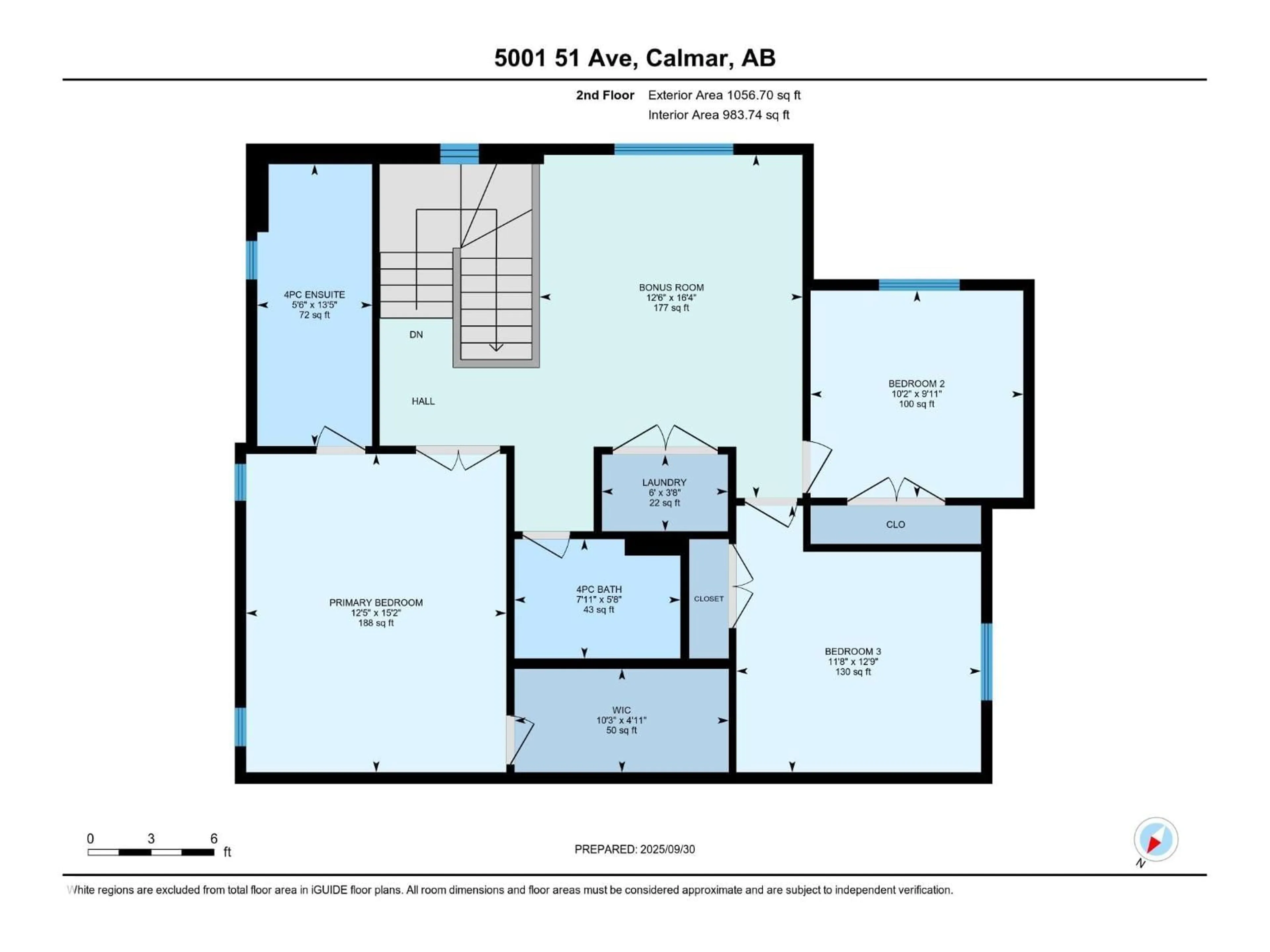 Floor plan for 5001 51 AV, Calmar Alberta T0C0V0
