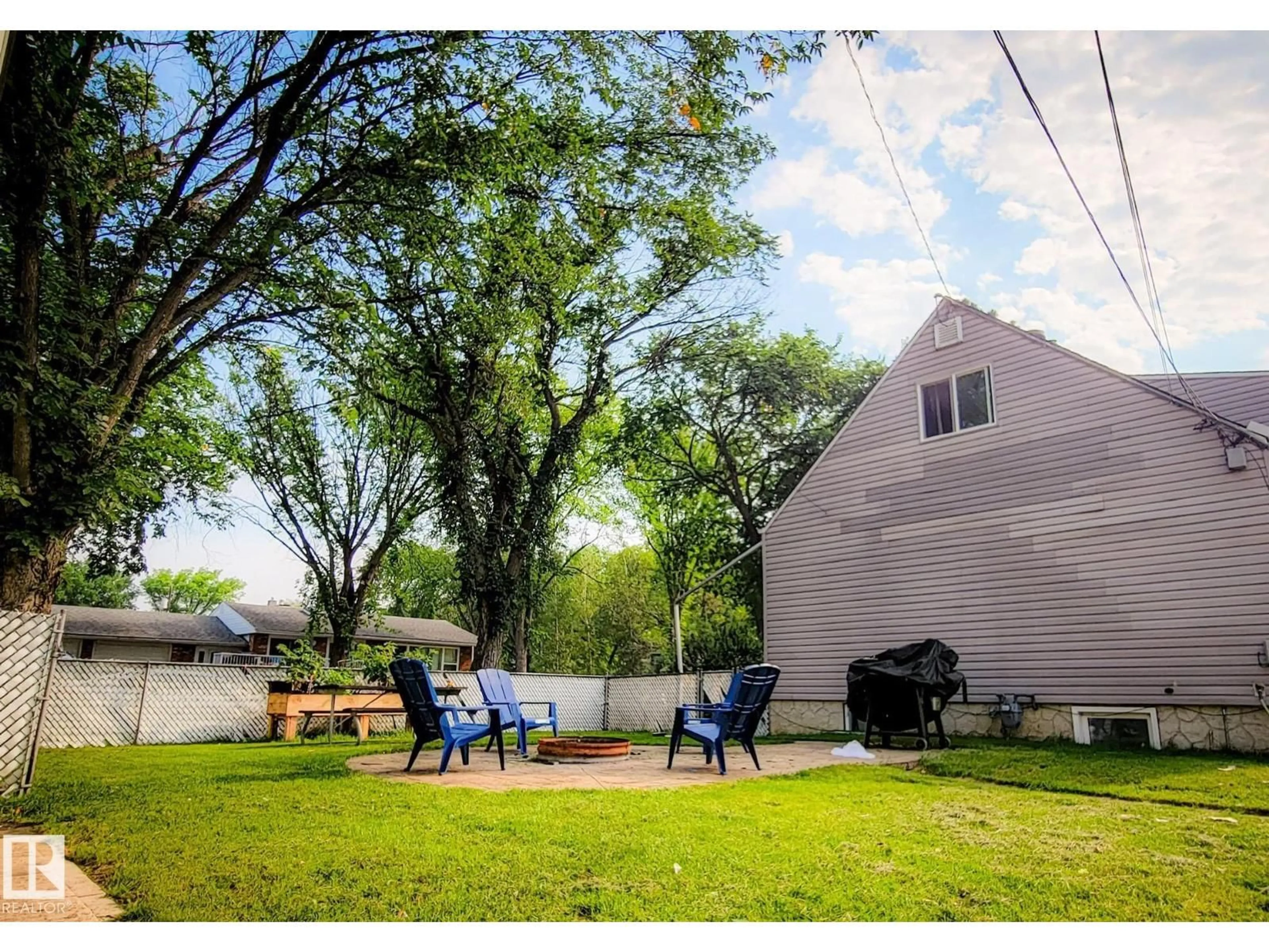 Patio, water/lake/river/ocean view for 12903 119A AV, Edmonton Alberta T5I0R9