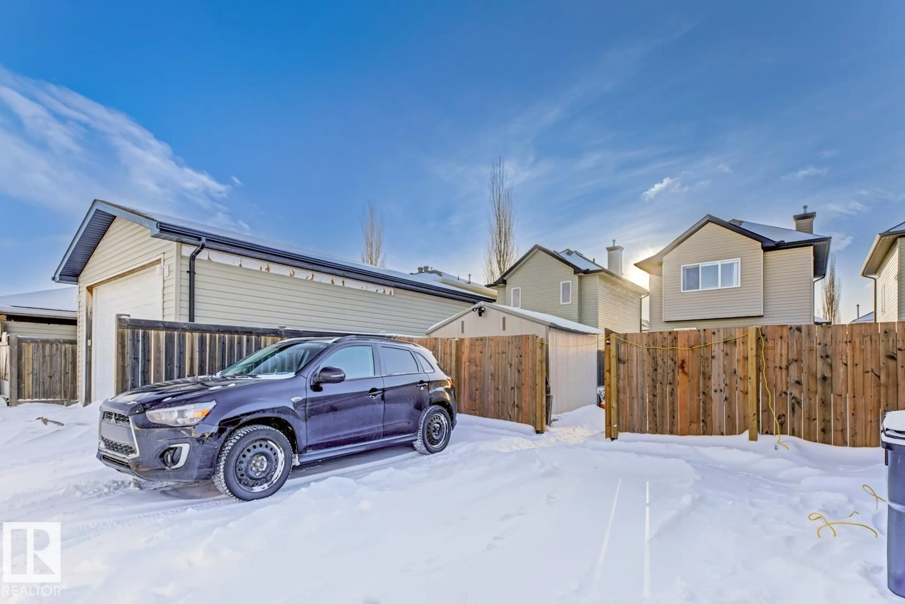 A pic from outside/outdoor area/front of a property/back of a property/a pic from drone, street for 2326 29A AV, Edmonton Alberta T6T2B2