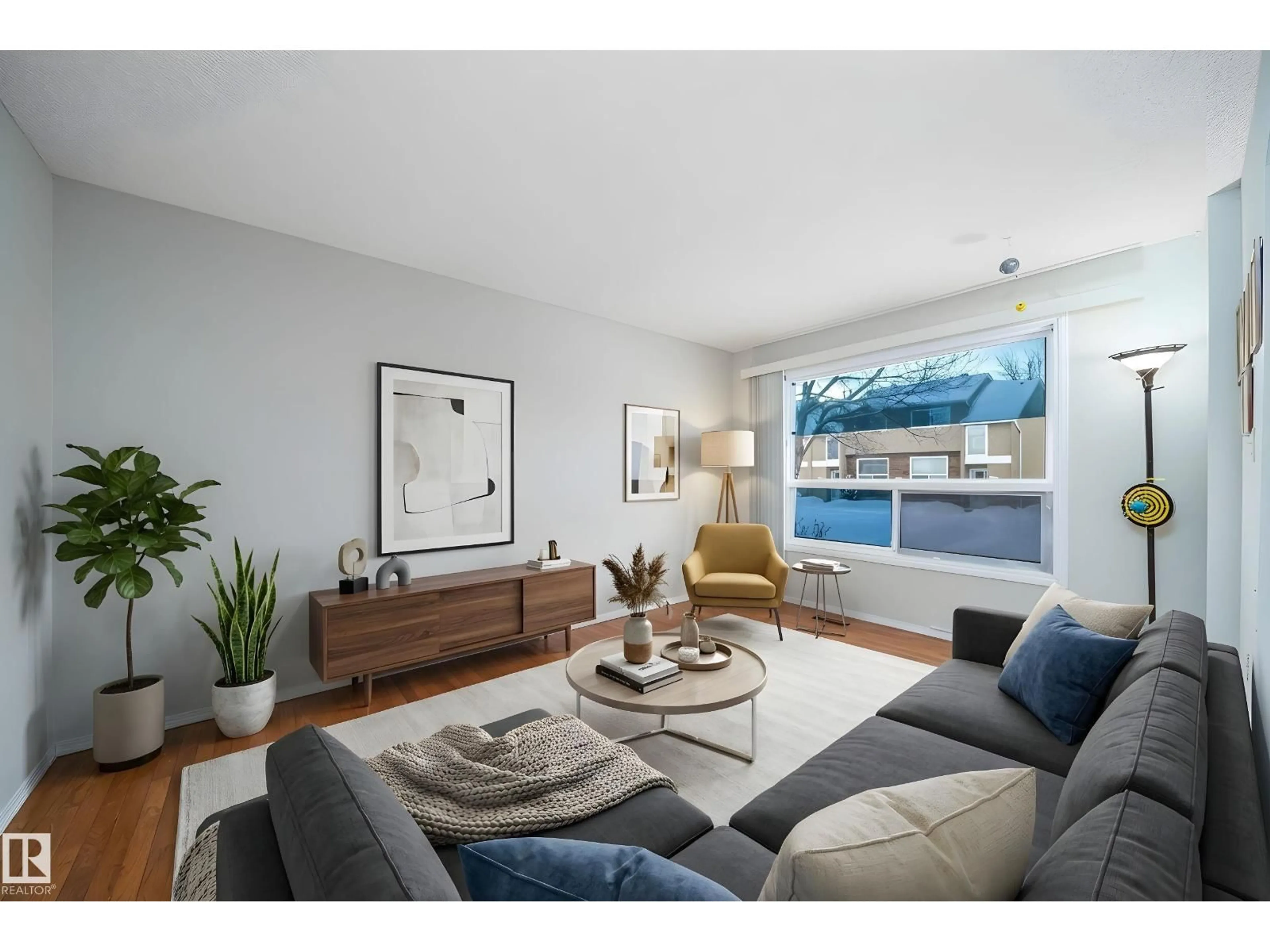 Living room with furniture, unknown for 18246 91 AV, Edmonton Alberta T5T1T6