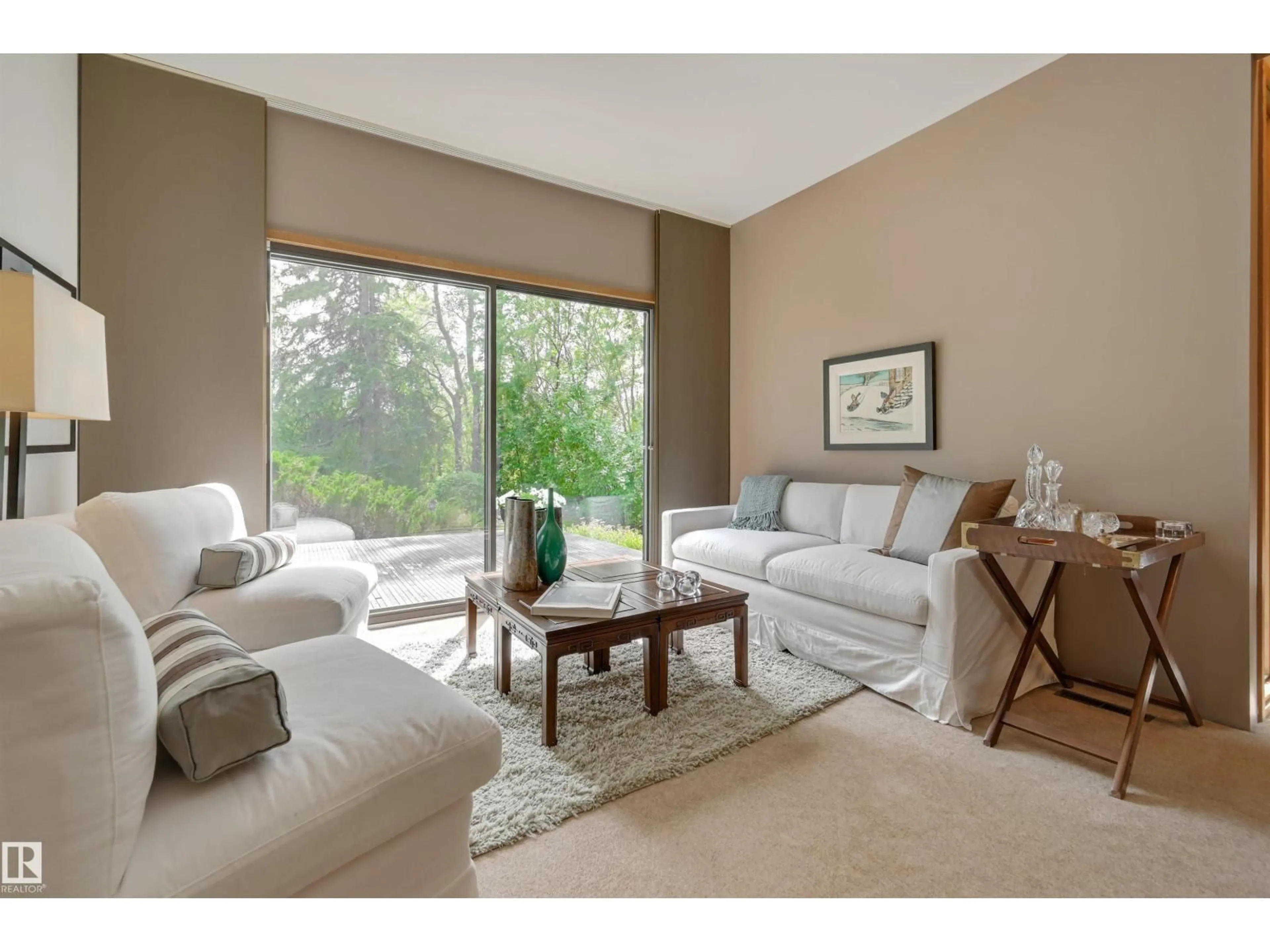 Living room with furniture, unknown for 14232 RAVINE DR, Edmonton Alberta T5N3M2