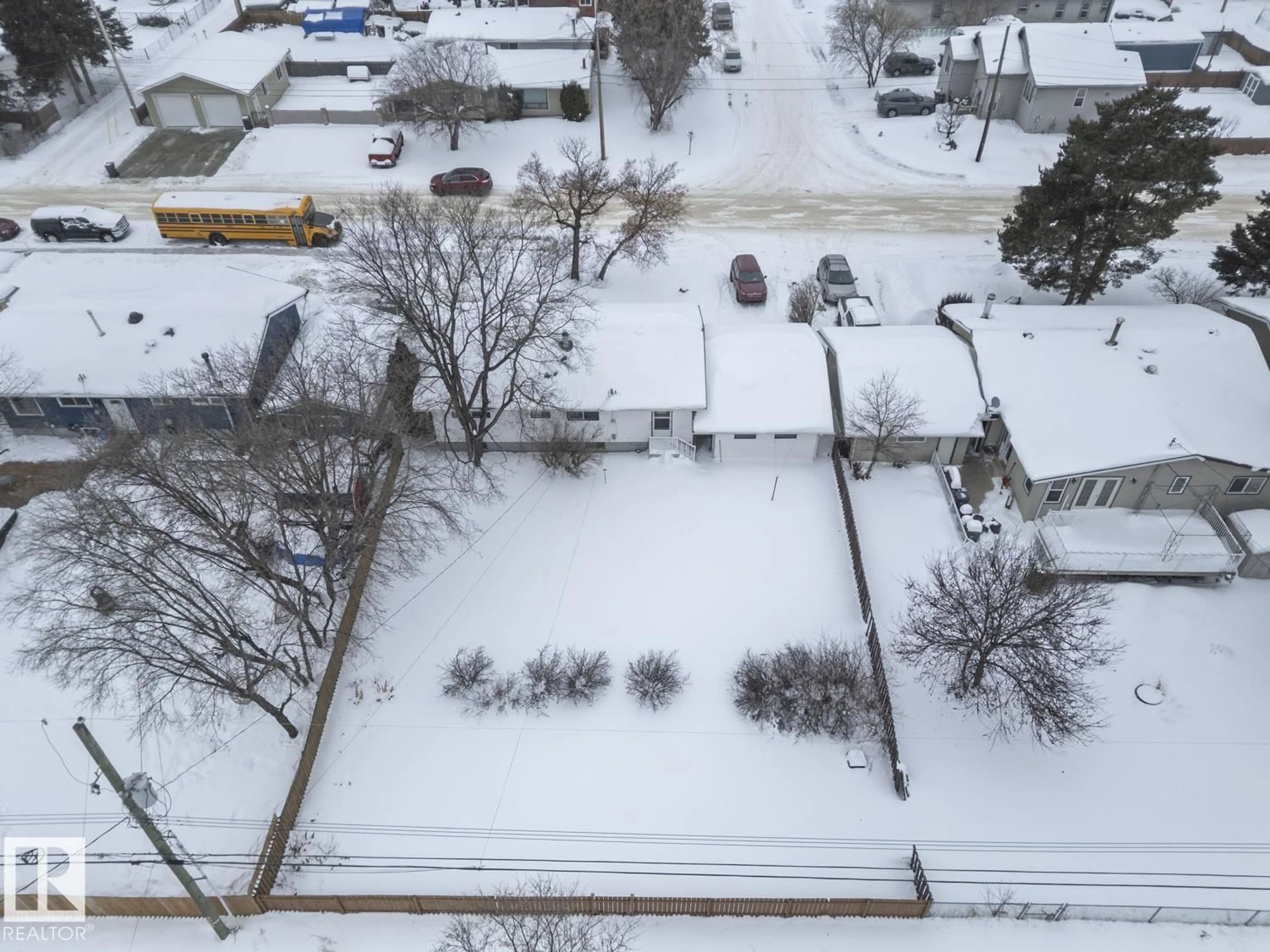 A pic from outside/outdoor area/front of a property/back of a property/a pic from drone, street for 5213 51 ST, Cold Lake Alberta T9M1W9