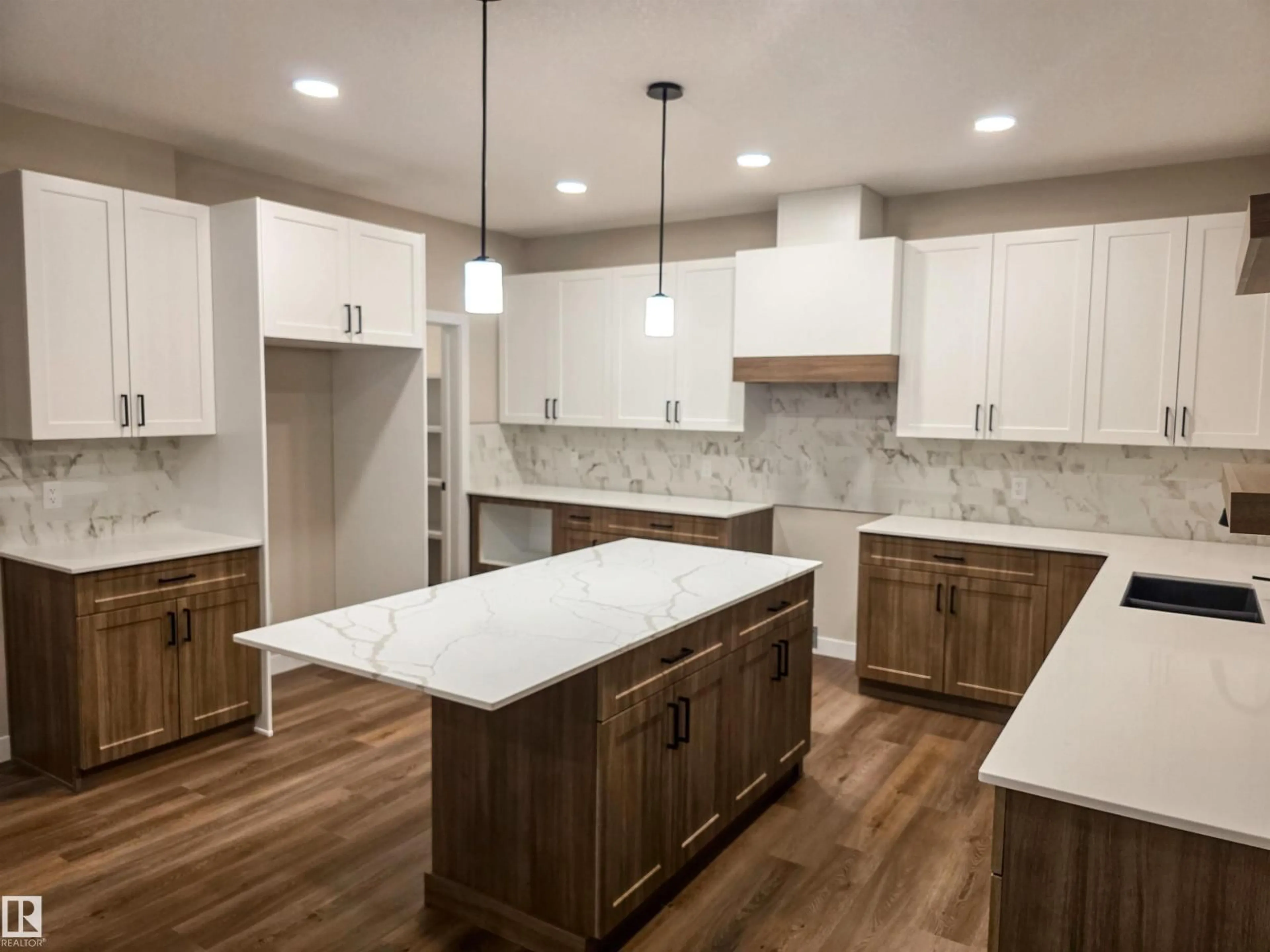 Open concept kitchen, unknown for 3 EMERSON LD, Spruce Grove Alberta T7X4S2