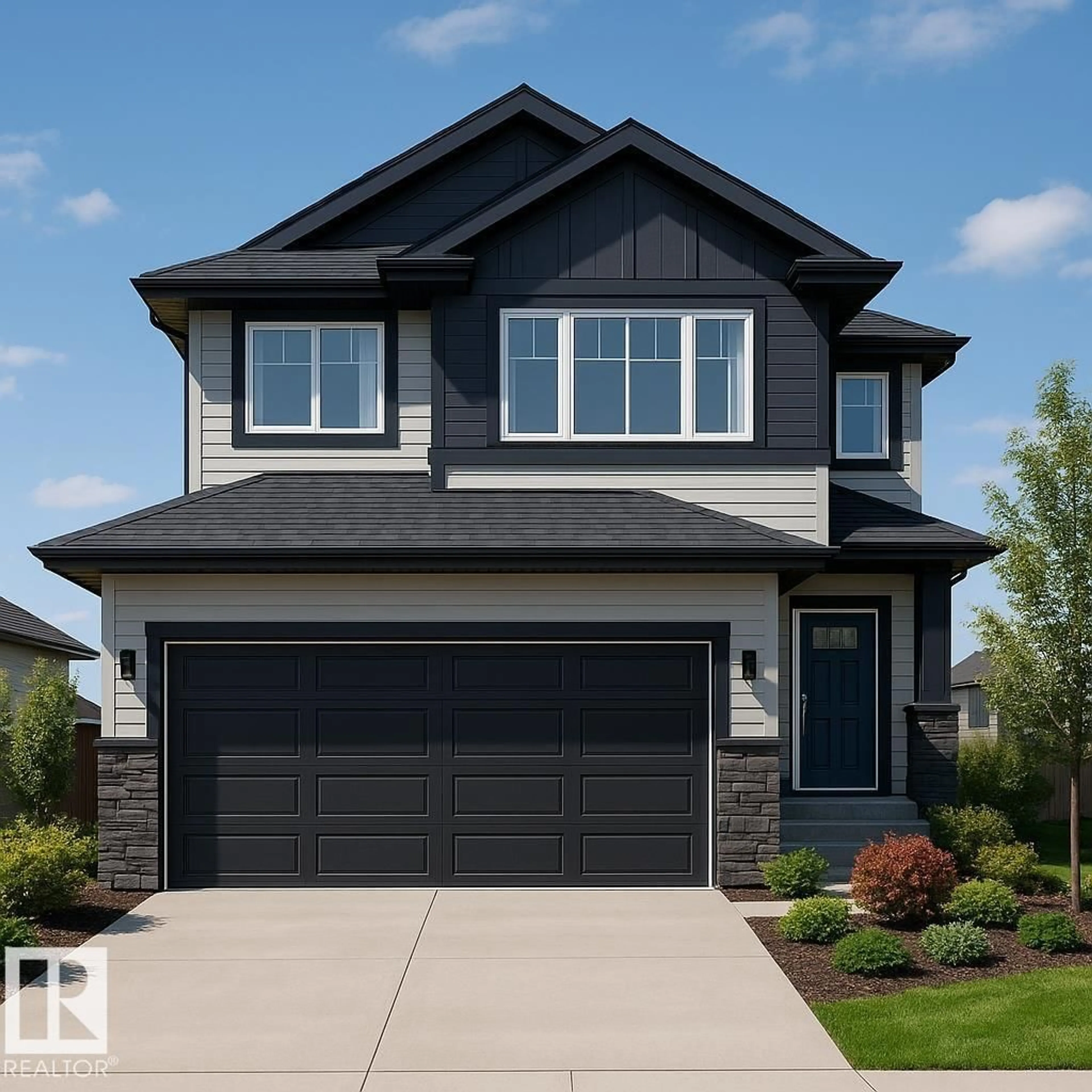 Home with vinyl exterior material, street for 3719 42 AV, Beaumont Alberta T4X3B3