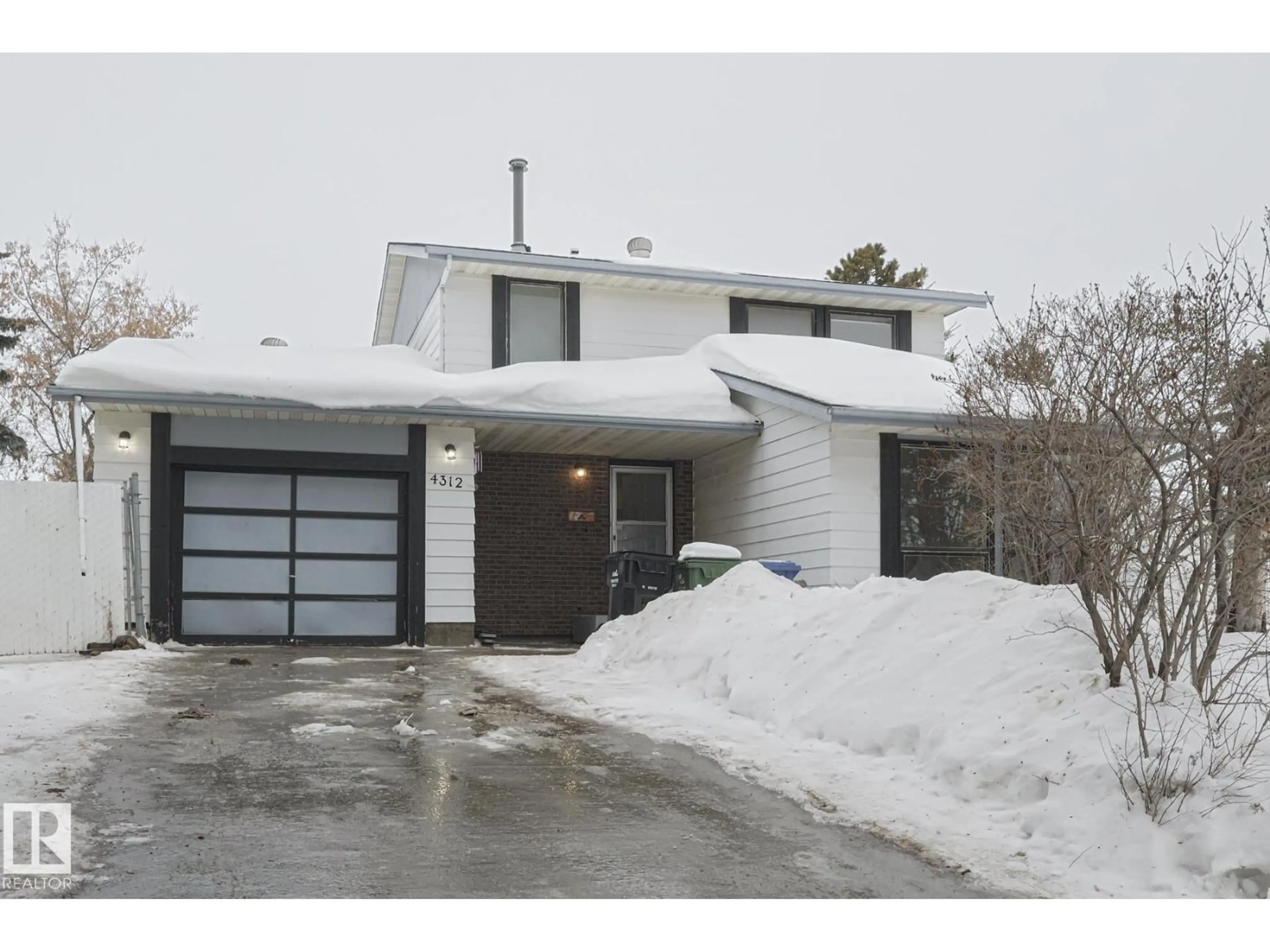 Home with vinyl exterior material, street for 4312 41B ST, Leduc Alberta T9E4S7