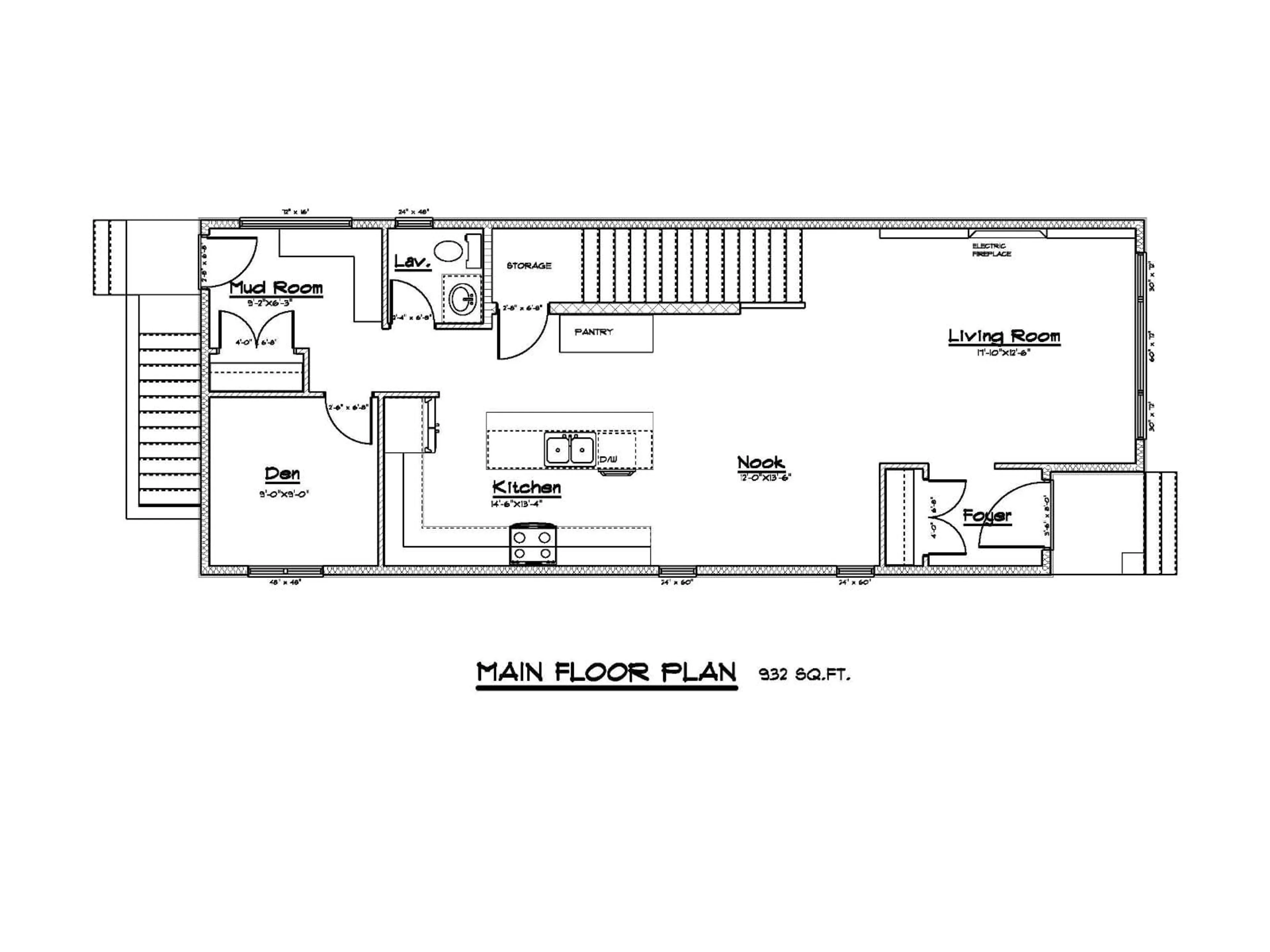 Floor plan for 6724 84 ST, Edmonton Alberta T6E2W9