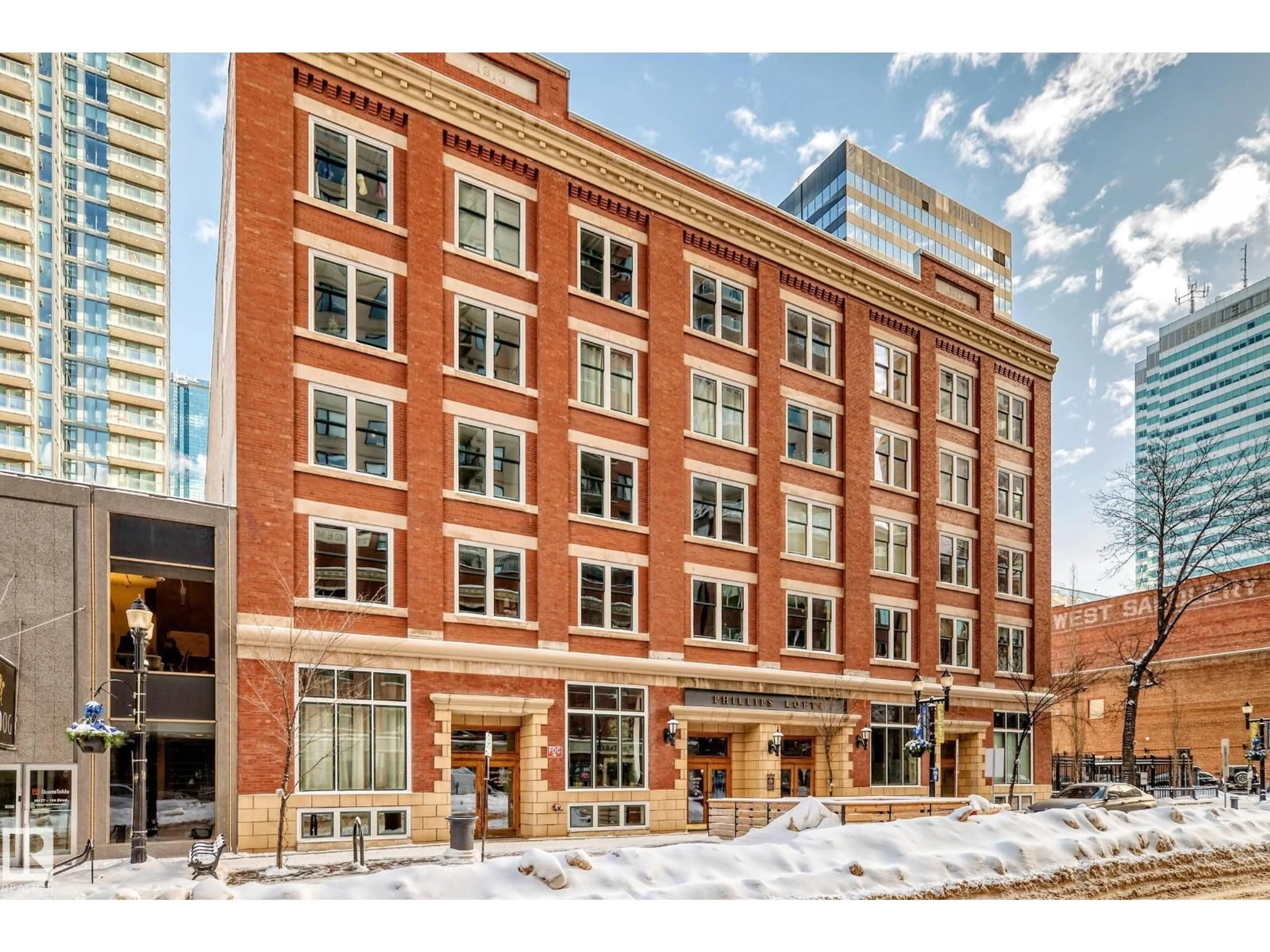 Home with brick exterior material, building for 401 - 10169 104 ST, Edmonton Alberta T5J1A5