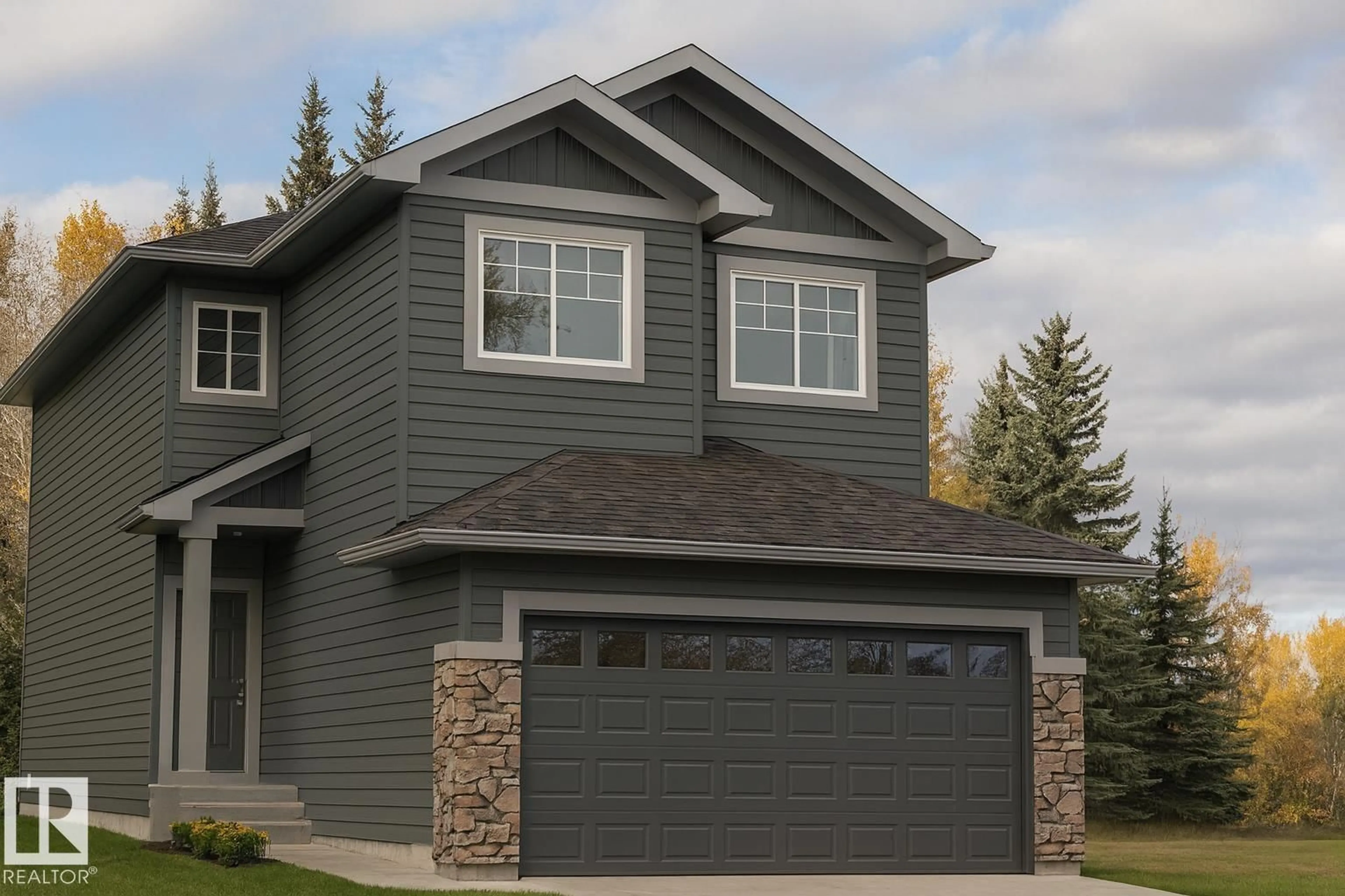 Home with vinyl exterior material, street for NW - 2811 188 ST, Edmonton Alberta T6M2S2