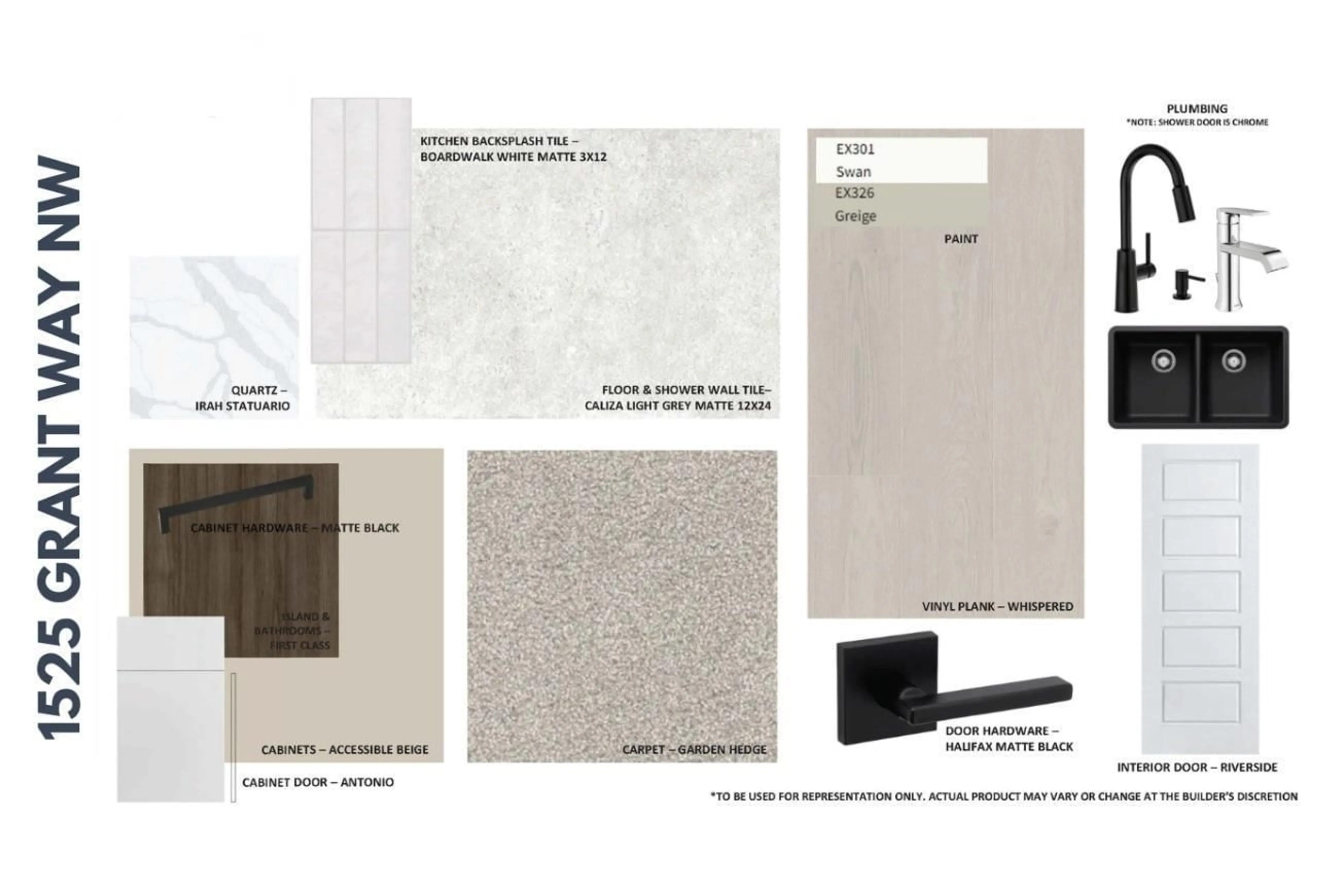 Home with vinyl exterior material, street for 1525 GRANT WY, Edmonton Alberta T5T0W2