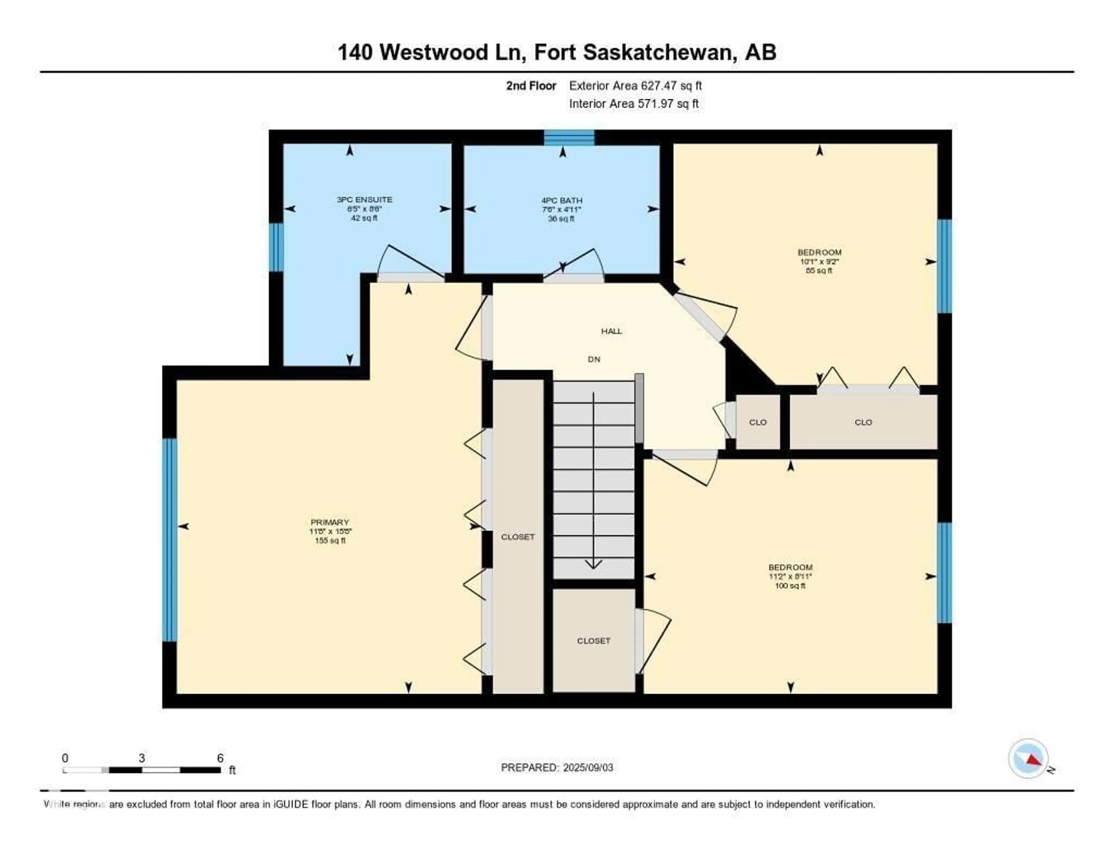 Floor plan for 140 WESTWOOD LN, Fort Saskatchewan Alberta T8L4N7