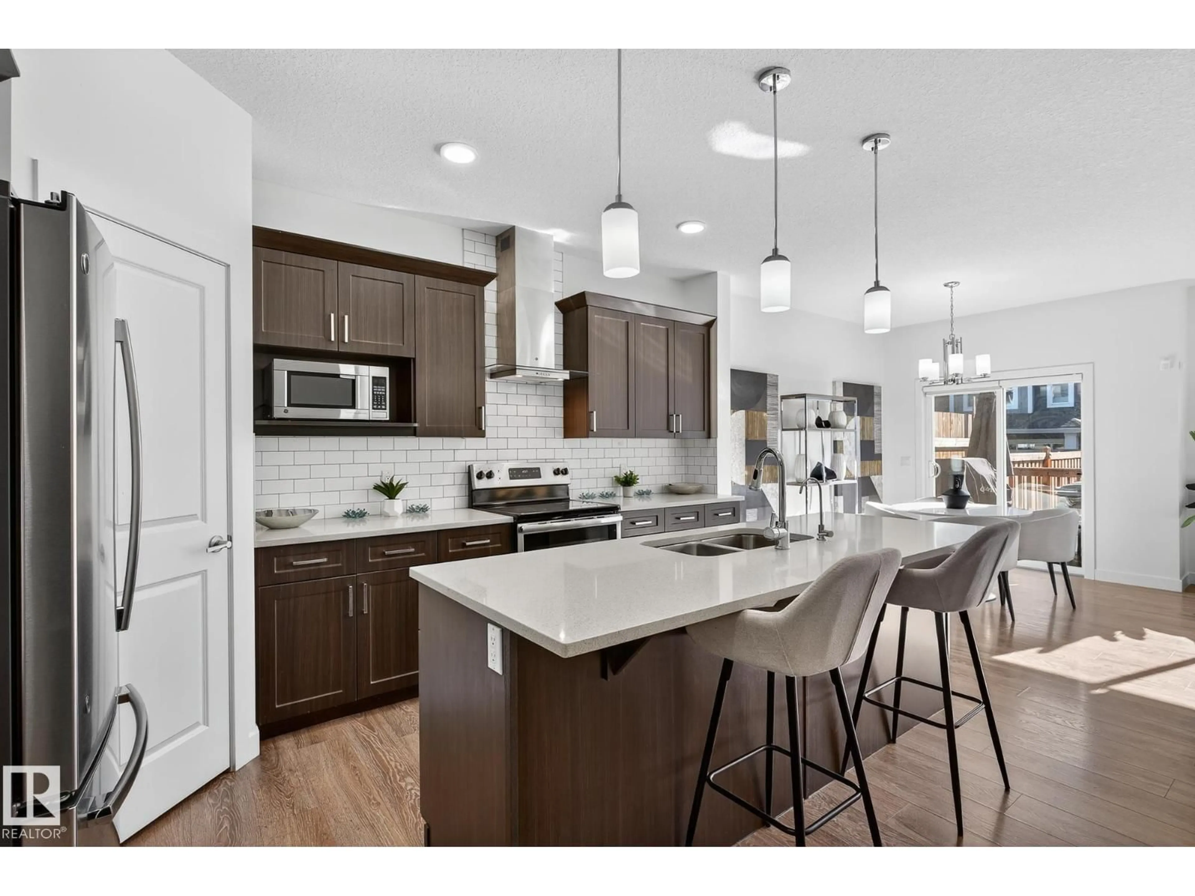 Open concept kitchen, unknown for 22015 85 AVE, Edmonton Alberta T5T7E4