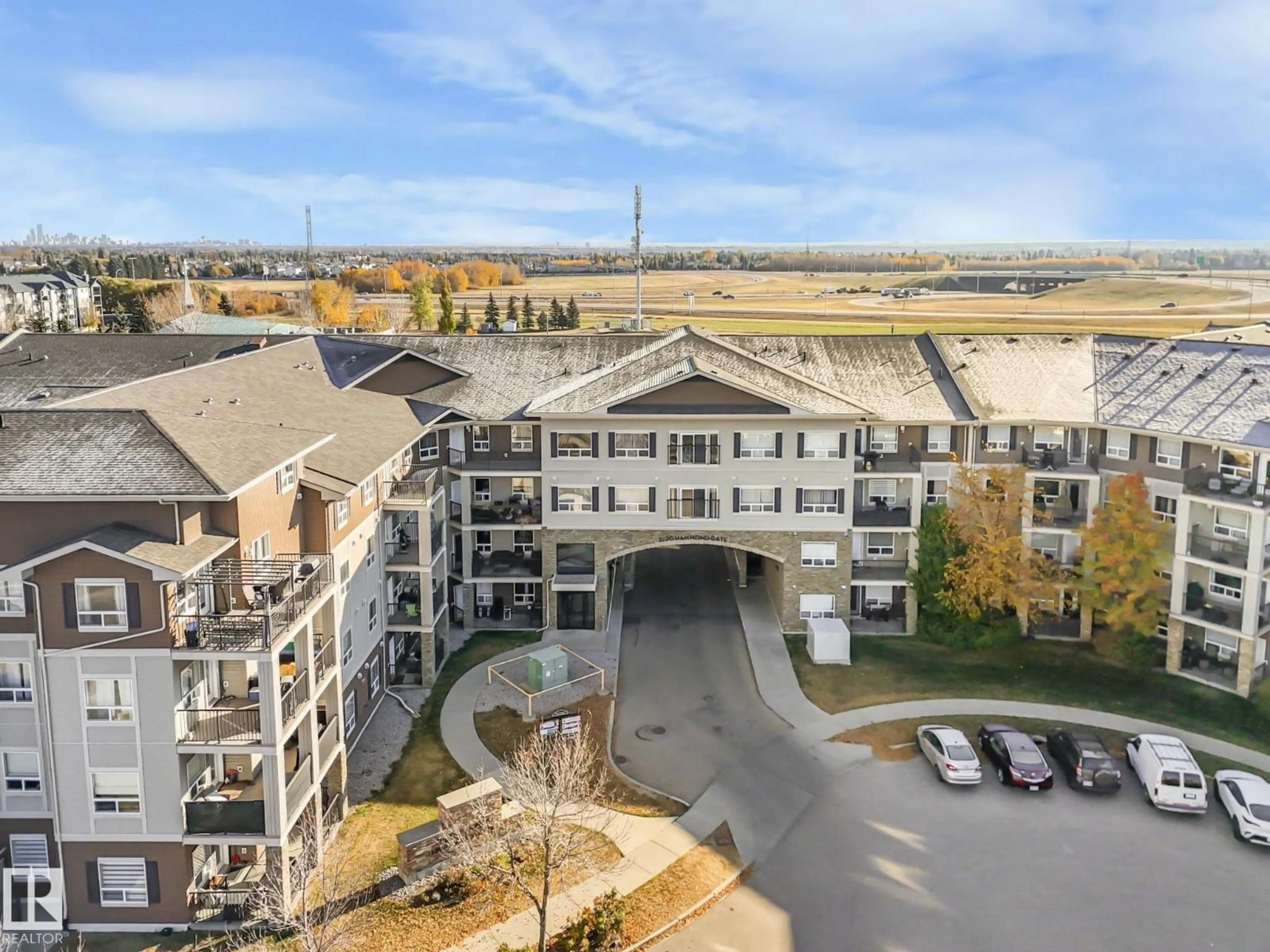 A pic from outside/outdoor area/front of a property/back of a property/a pic from drone, unknown for #423 - 1520 HAMMOND GATE, Edmonton Alberta T6M0J4