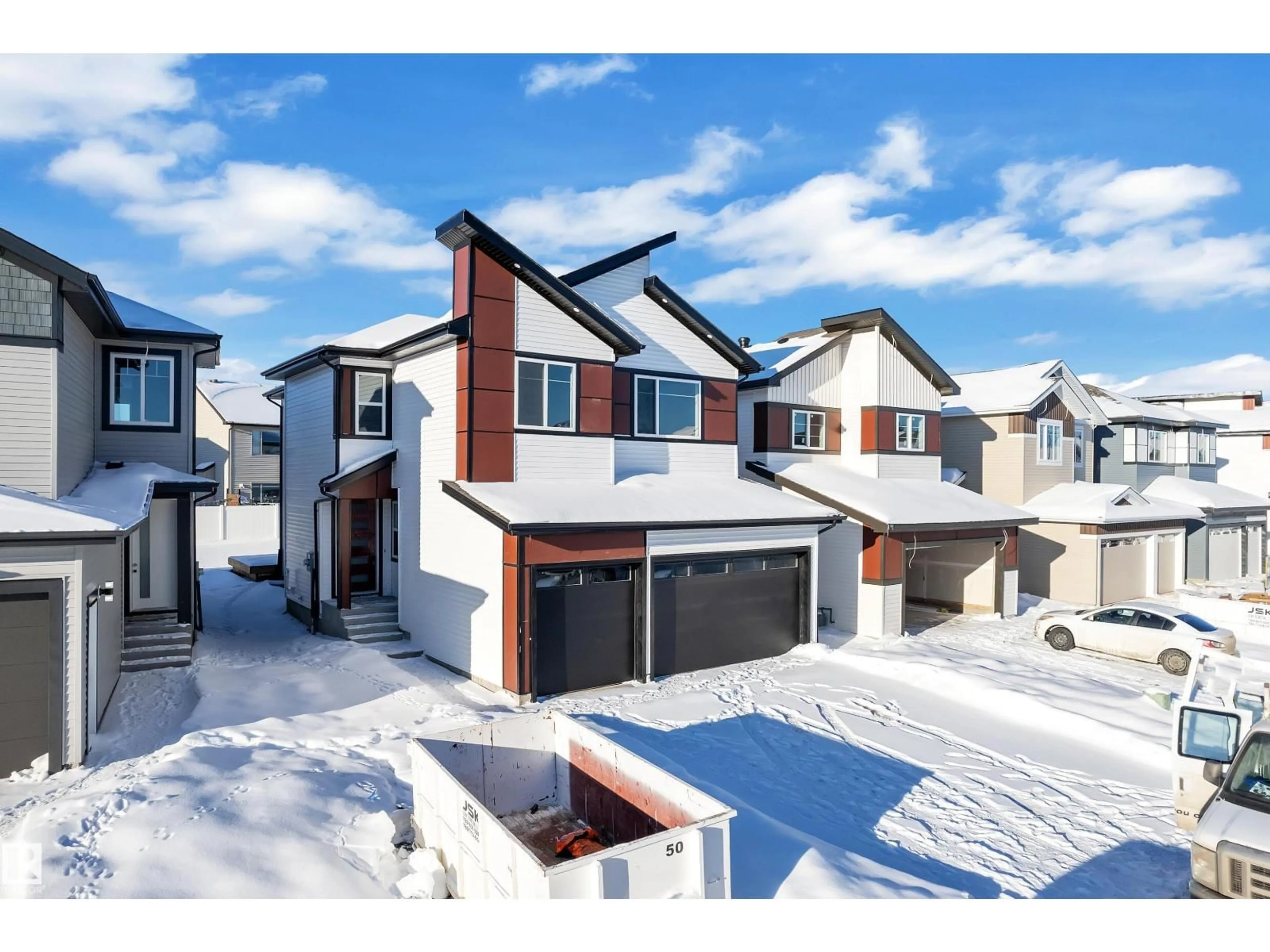 A pic from outside/outdoor area/front of a property/back of a property/a pic from drone, street for 745 ASTORIA WY, Devon Alberta T9G0M7