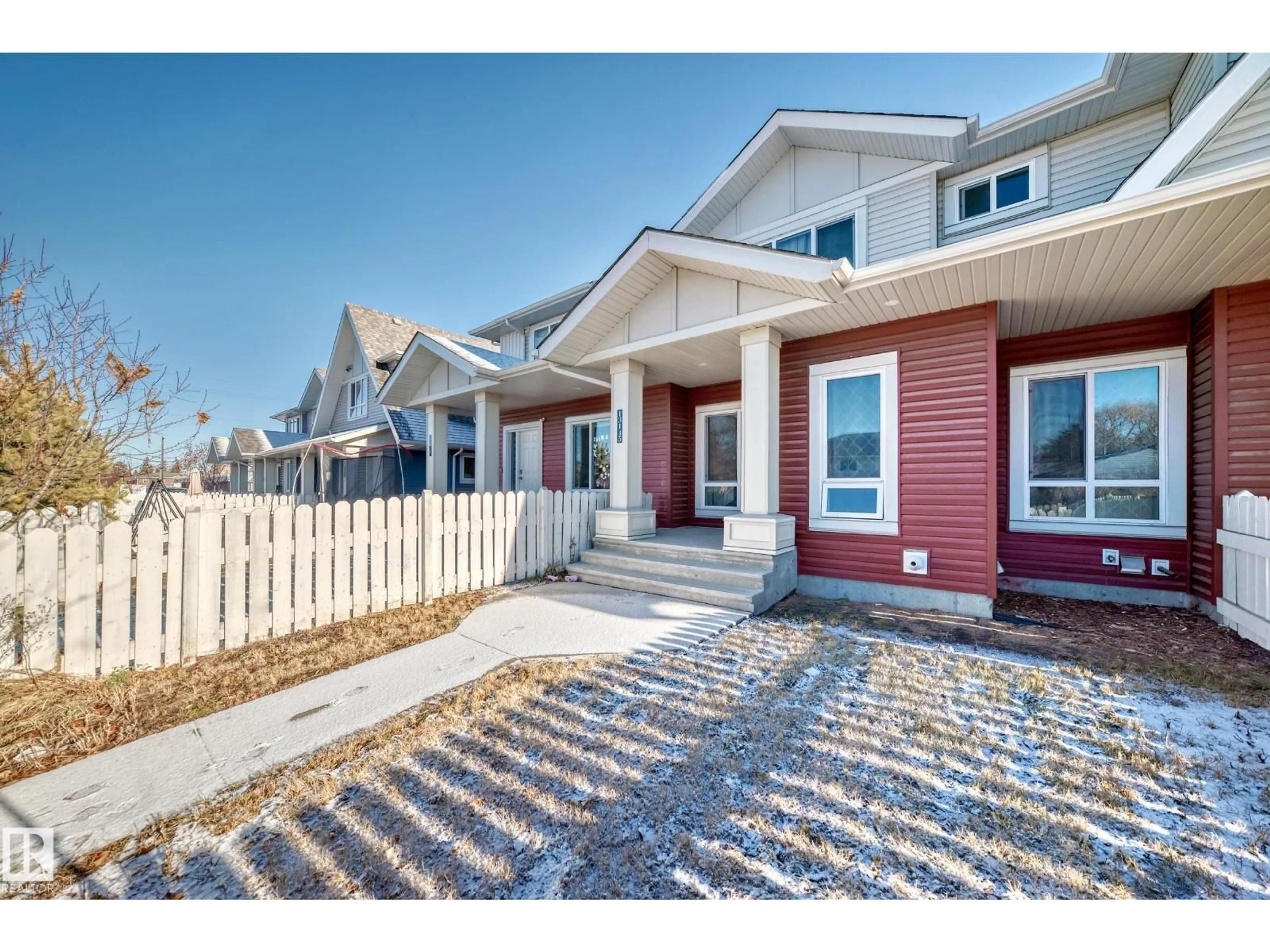 Home with vinyl exterior material, street for NW - 13145 132 ST, Edmonton Alberta T5E3V1