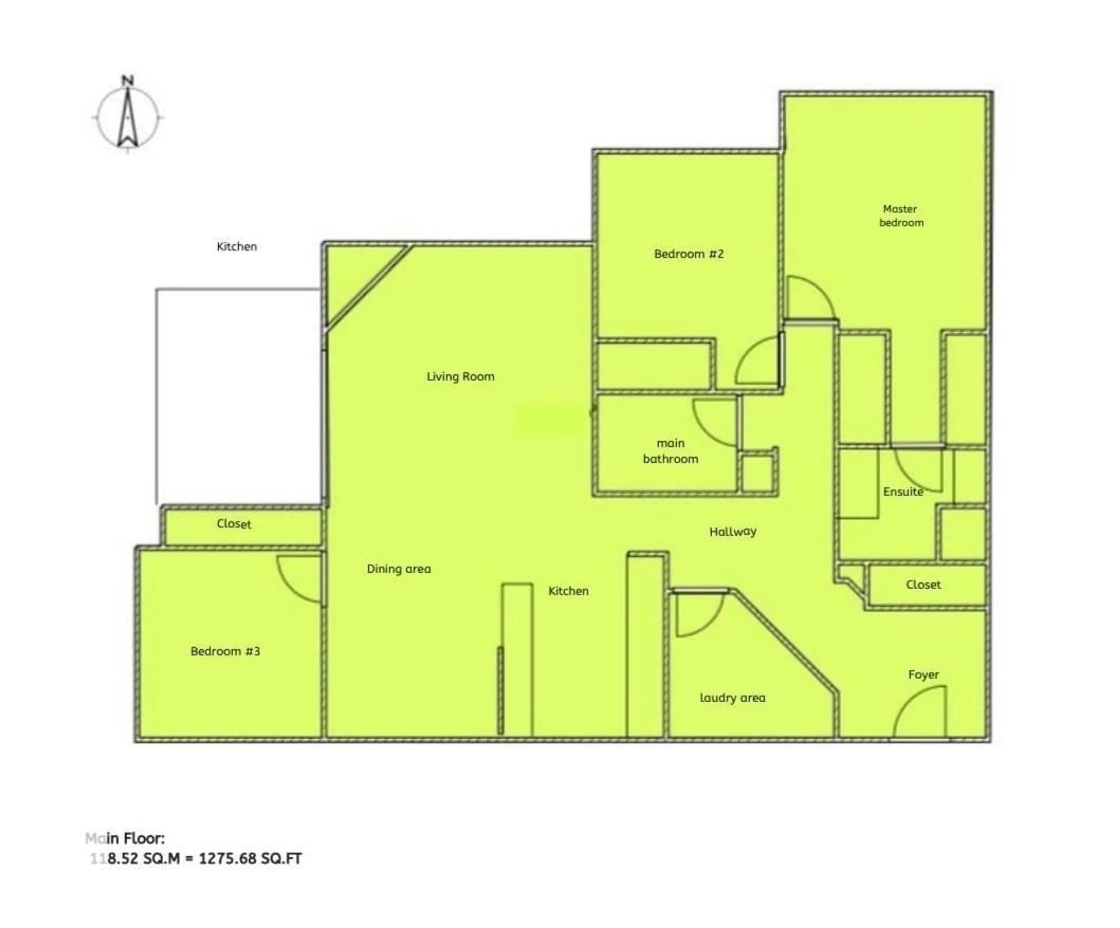 Floor plan for #226 - 10511 42 AV, Edmonton Alberta T6J7G8