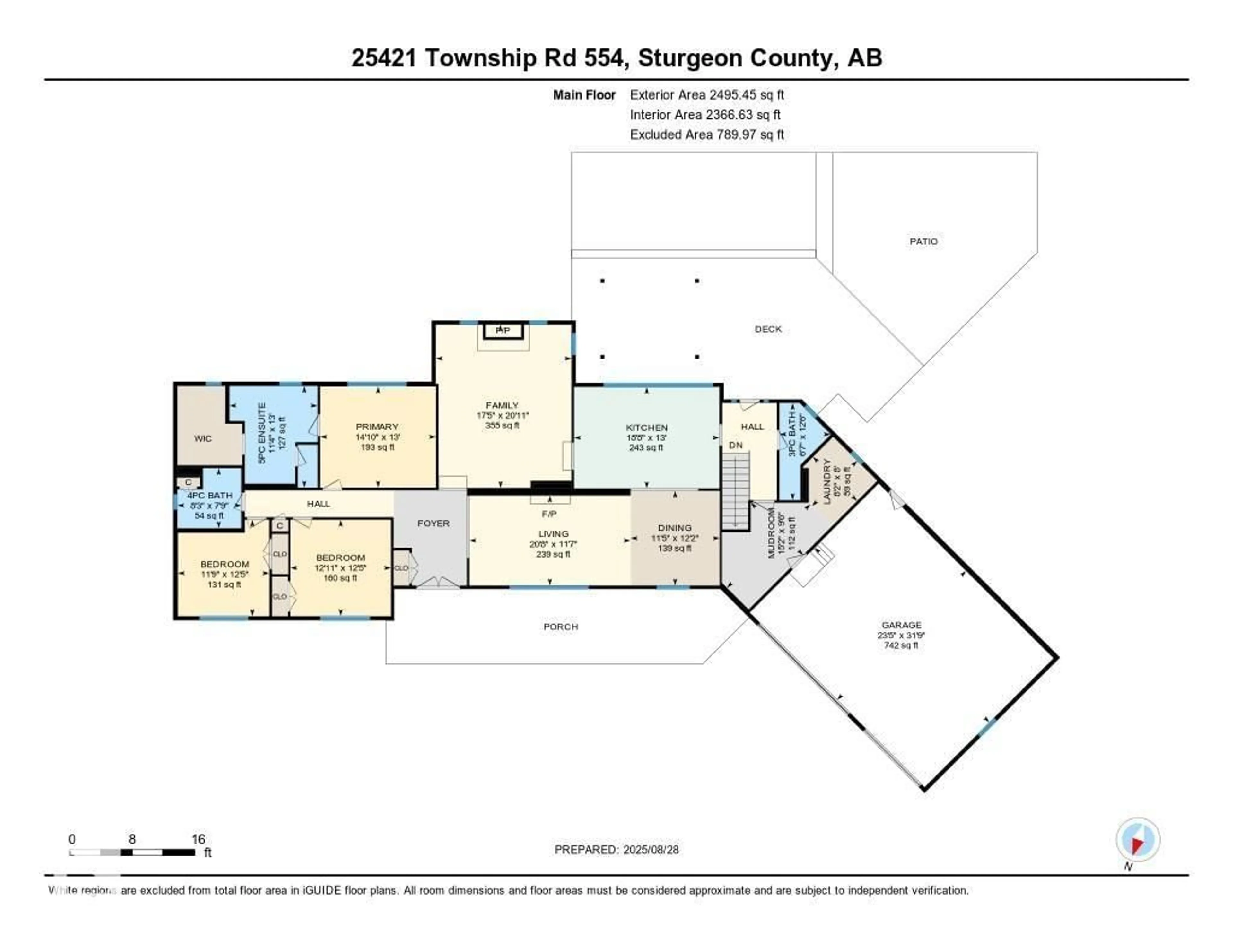 Floor plan for 25421 TWP ROAD 554, Rural Sturgeon County Alberta T8R2G7