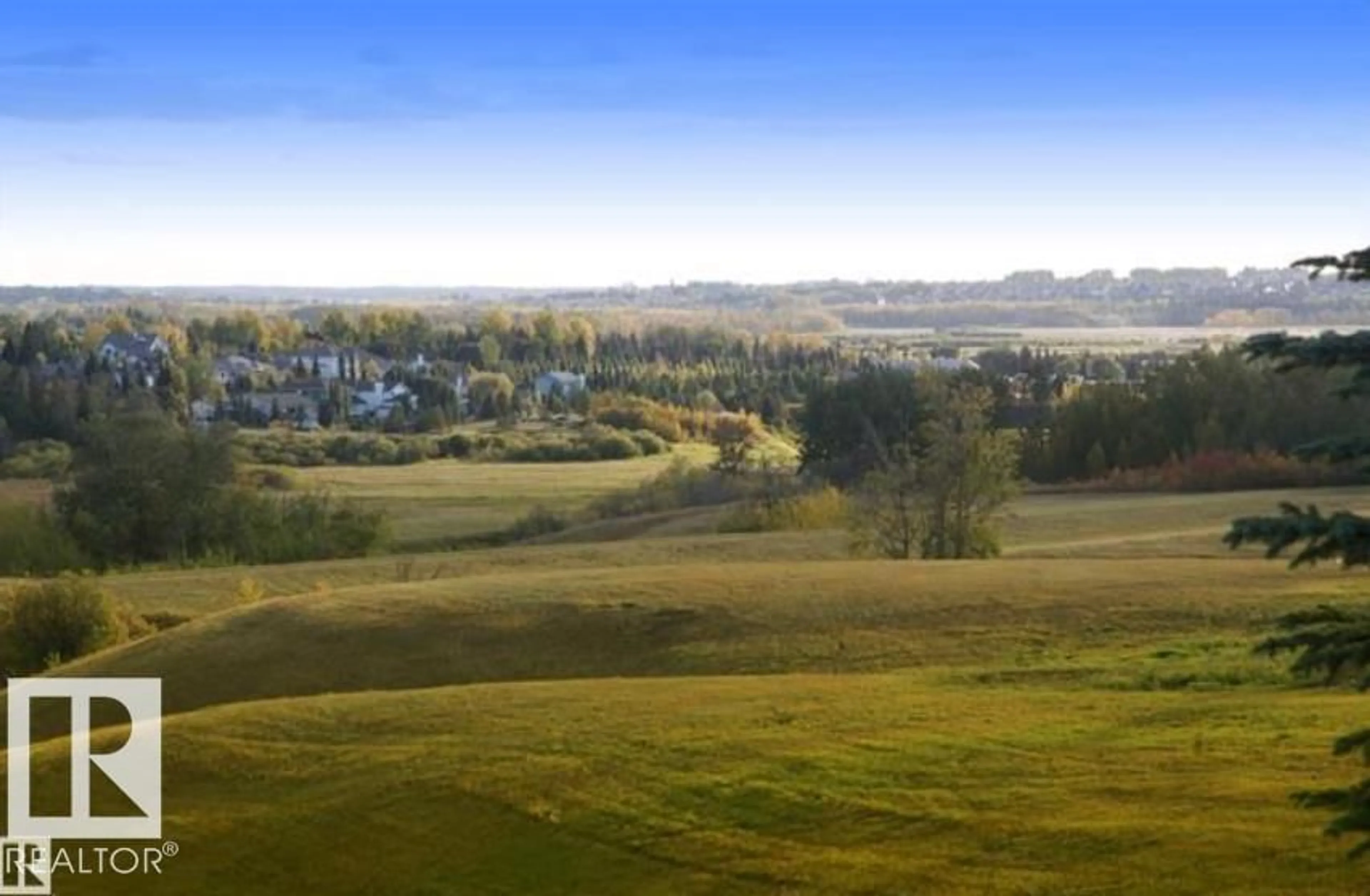 A pic from outside/outdoor area/front of a property/back of a property/a pic from drone, mountain view for 53 RIVERRIDGE RD, Rural Sturgeon County Alberta T8T0B9