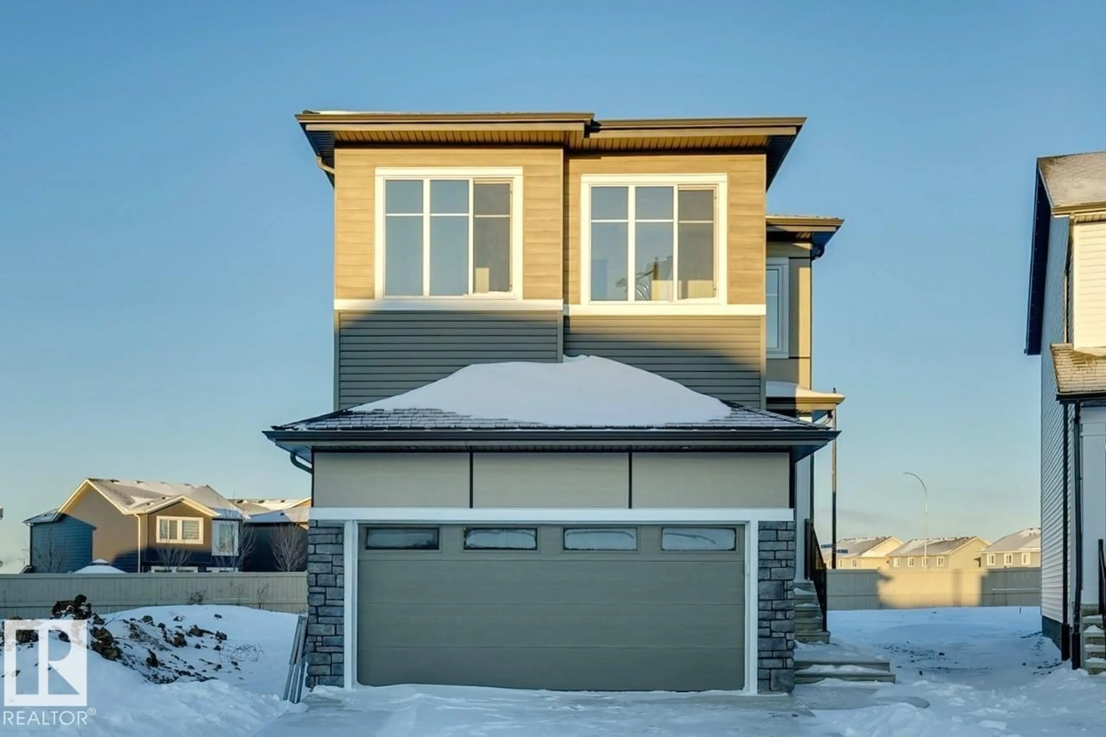 Home with vinyl exterior material, street for 5131 69 ST, Beaumont Alberta T4X2Z3