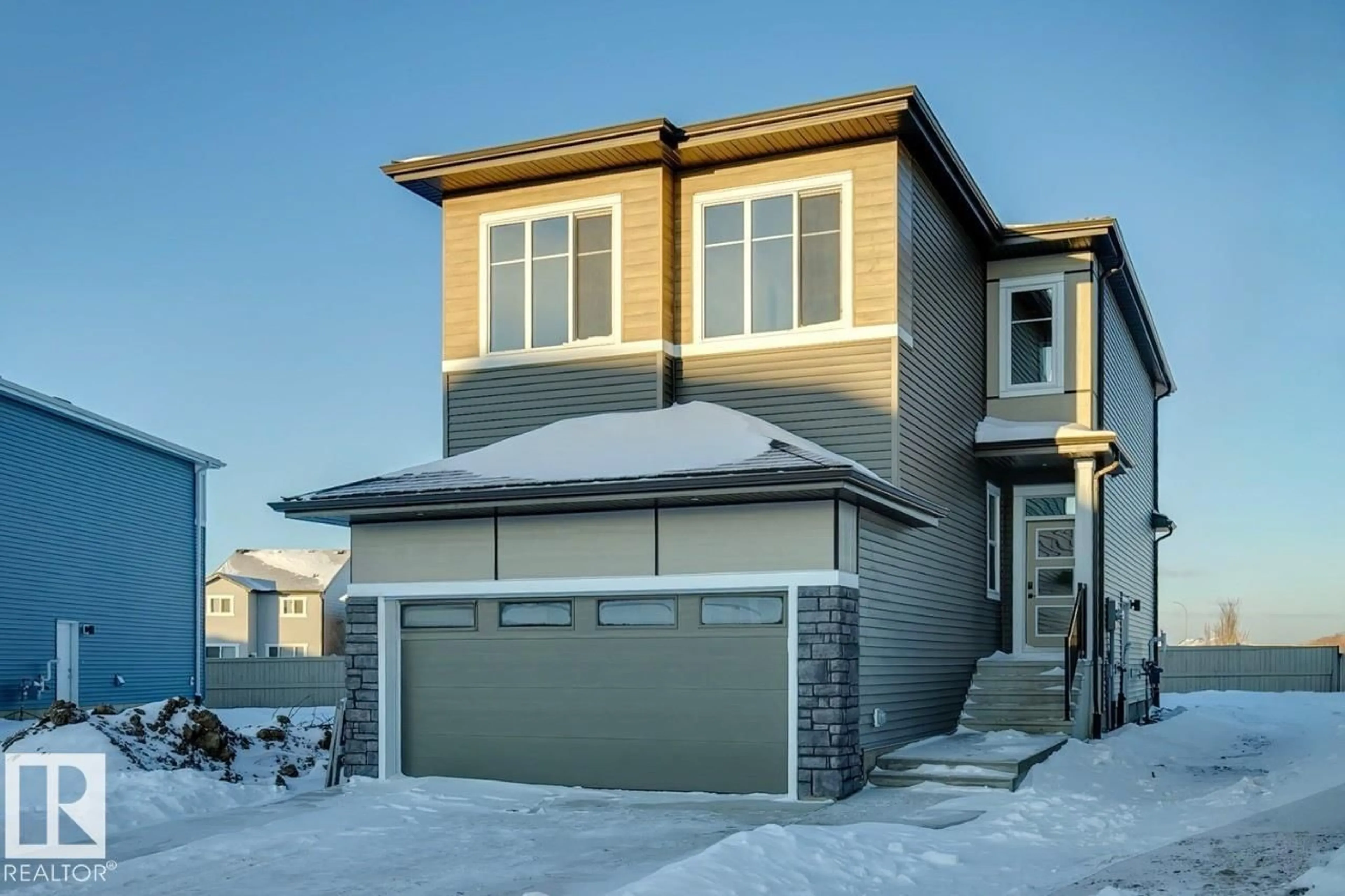 Home with vinyl exterior material, street for 5131 69 ST, Beaumont Alberta T4X2Z3