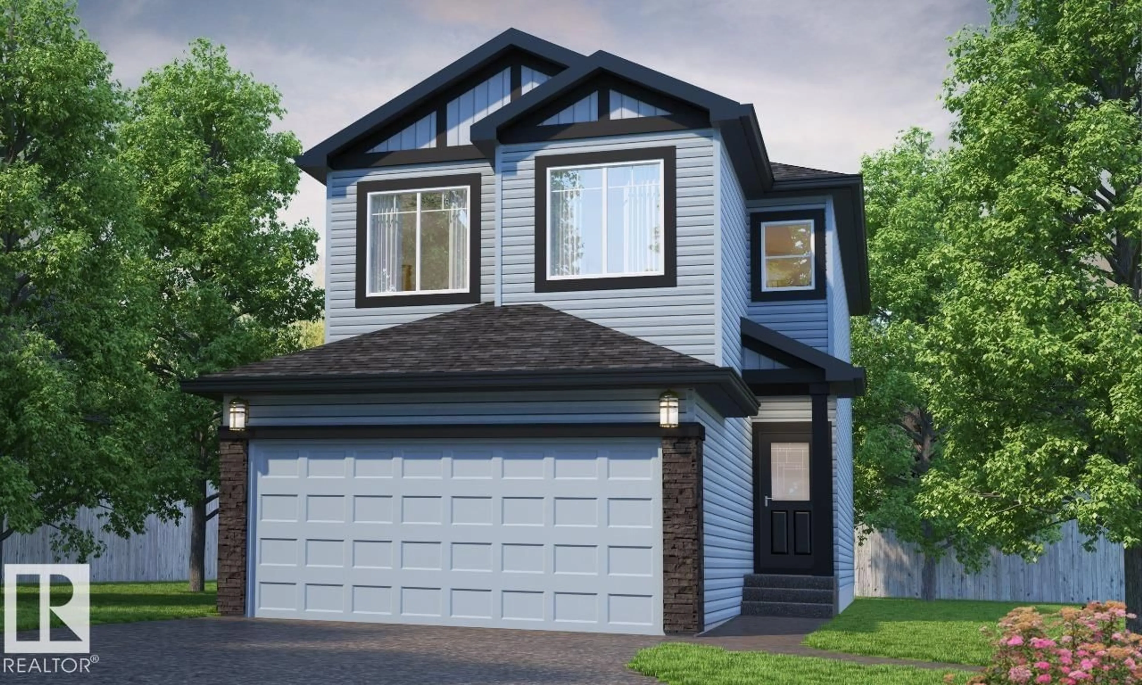 Home with vinyl exterior material, street for 9303 230 ST, Edmonton Alberta T5T4W8