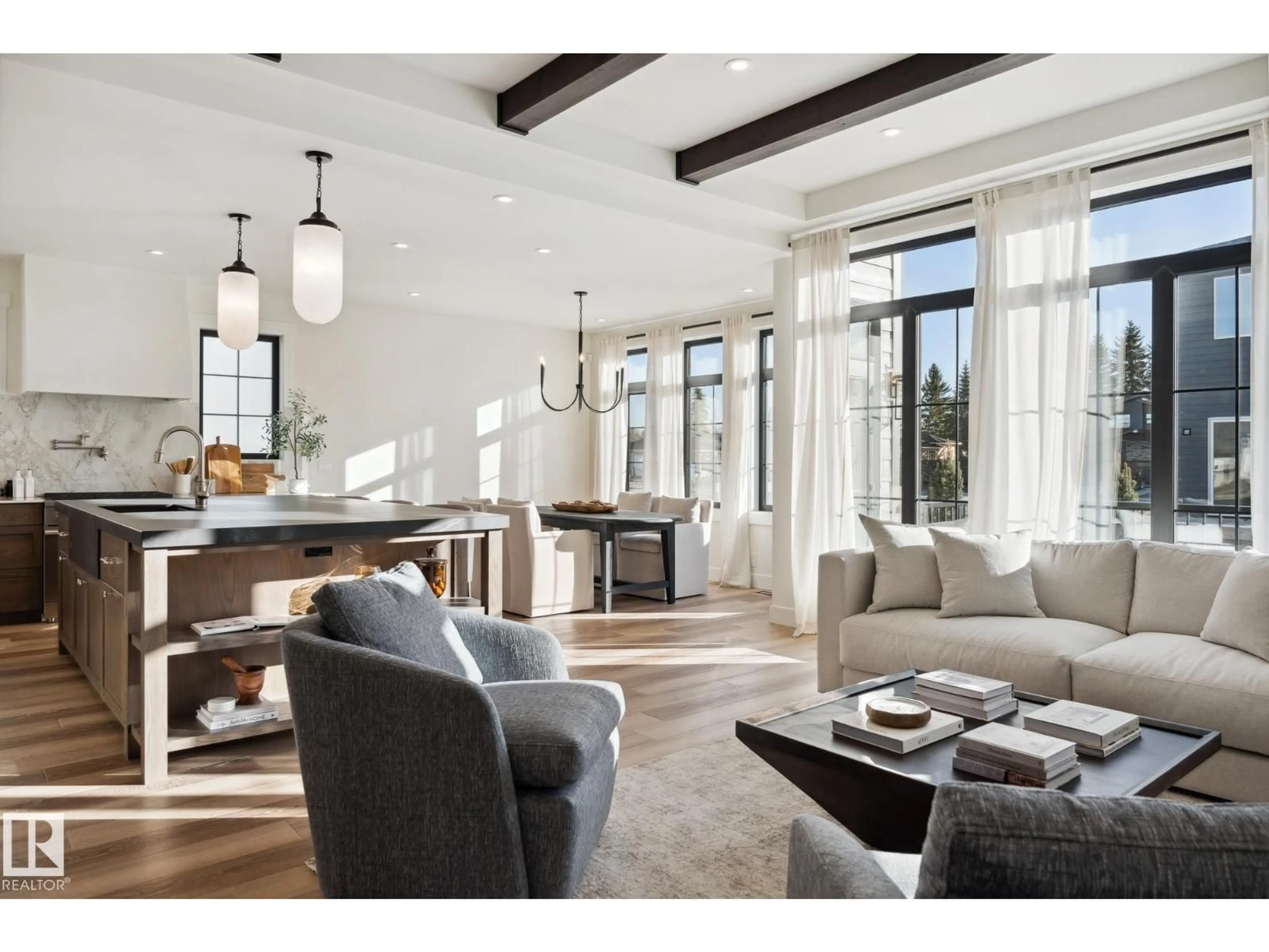 Living room with furniture, unknown for 10 NEWBURY CI, Sherwood Park Alberta T8B0C4