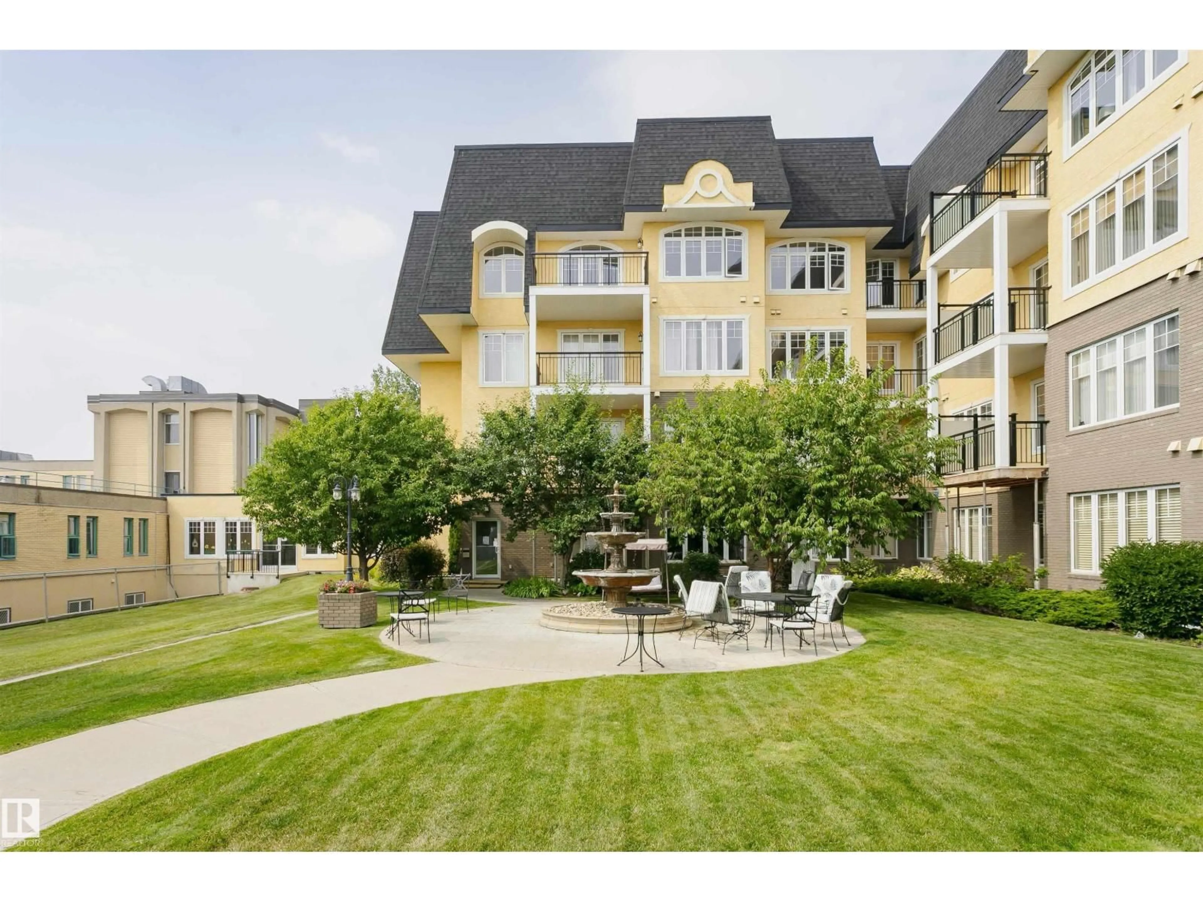 Patio, unknown for #207 - 9820 165 ST, Edmonton Alberta T5P0N3