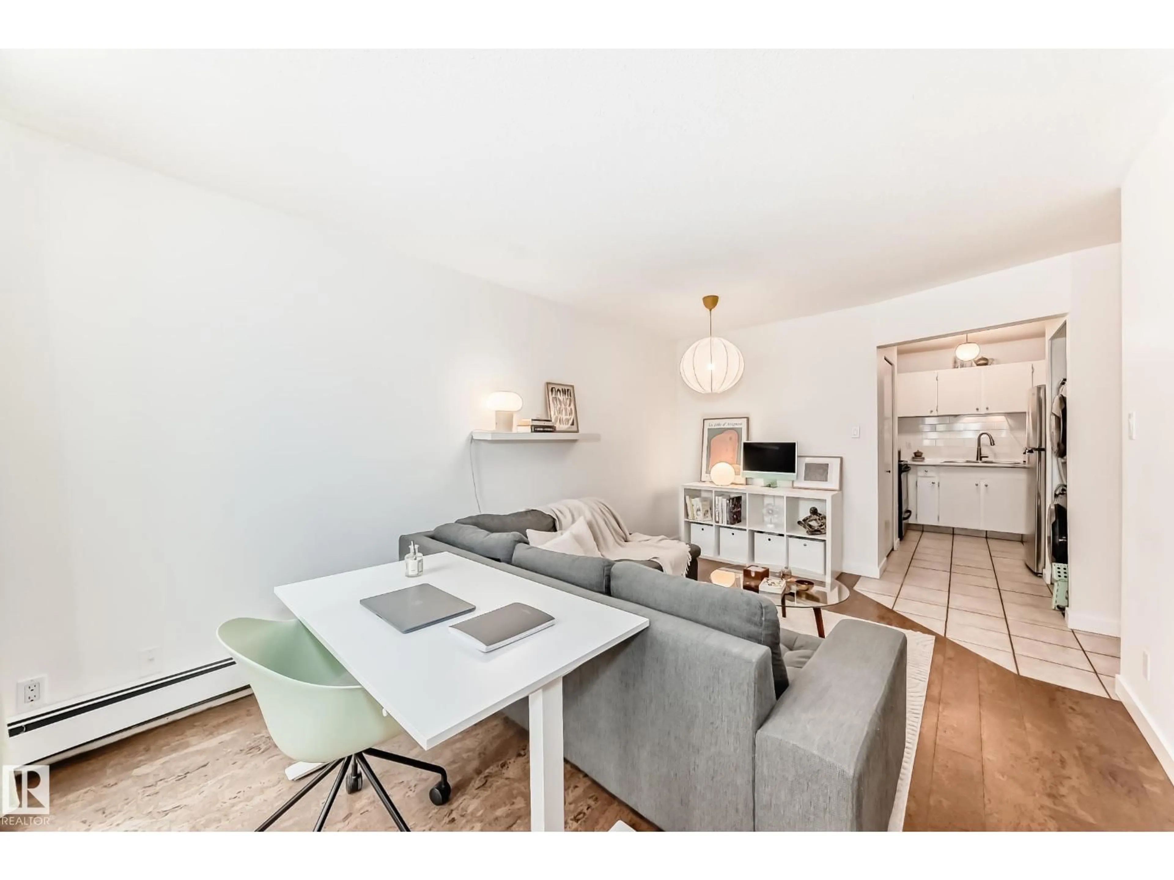 Living room with furniture, unknown for #314 - 10148 118 ST, Edmonton Alberta T5K1Y4