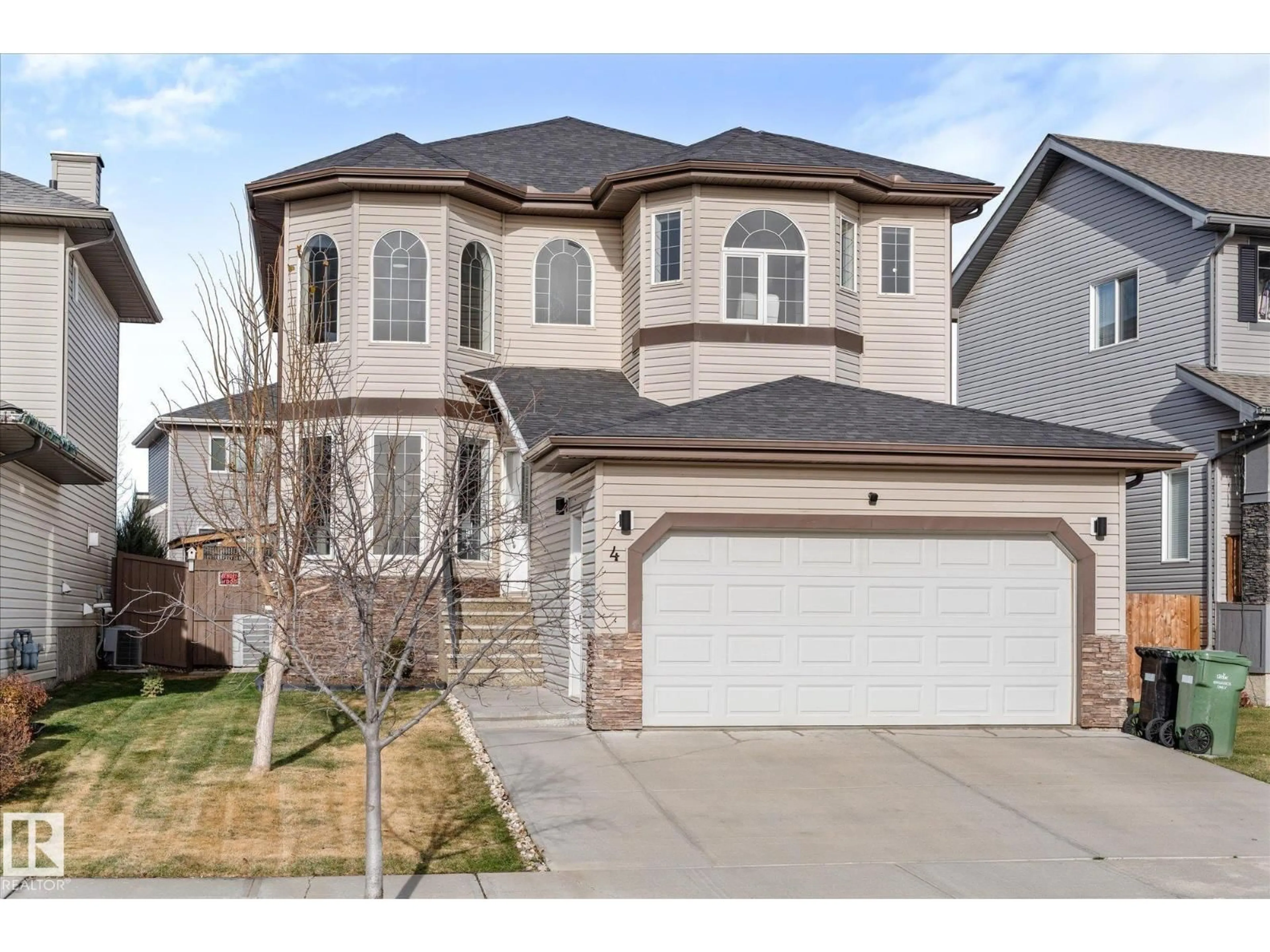 Home with brick exterior material, street for 4 MCLEAN BN, Leduc Alberta T9E0P2