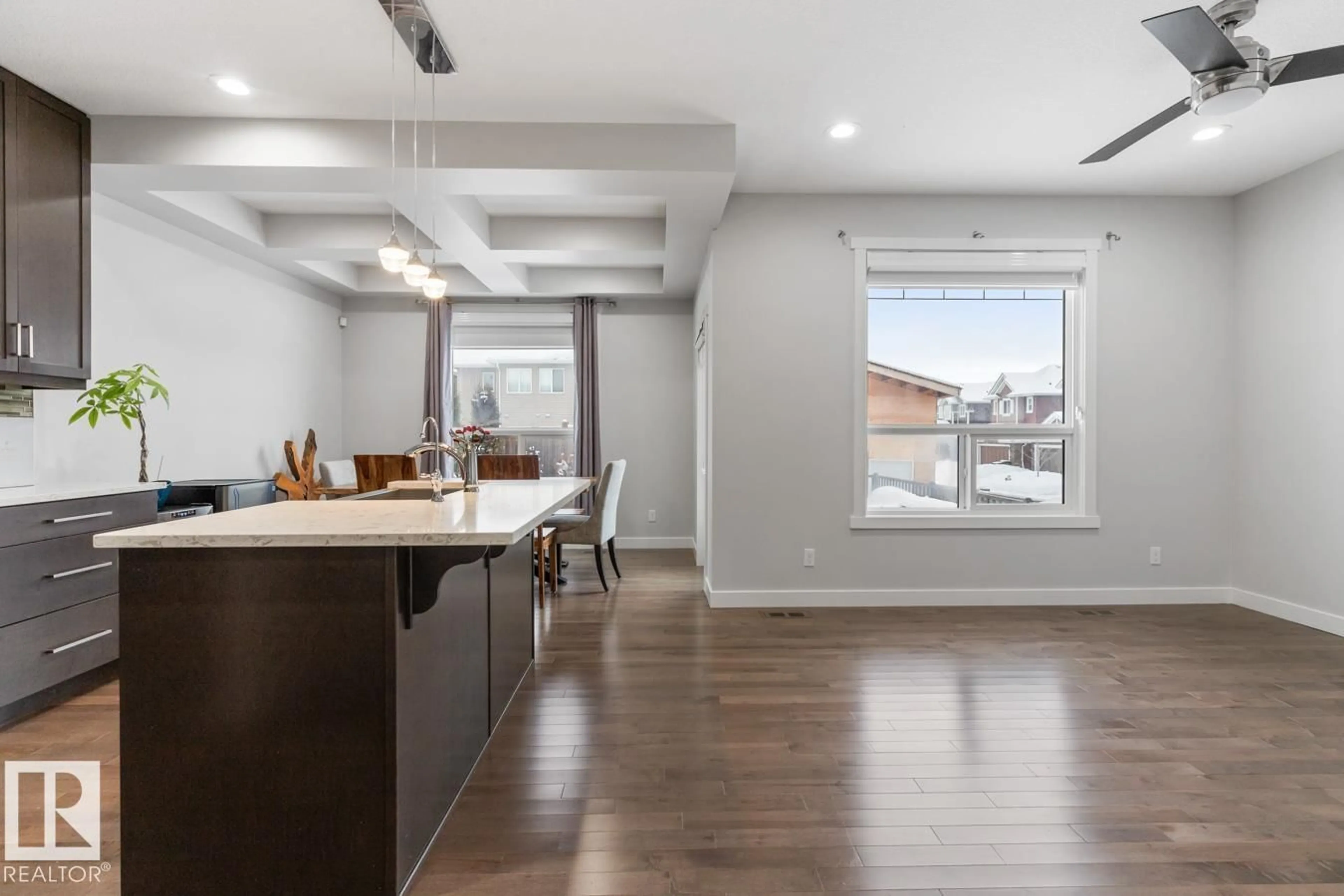 Open concept kitchen, unknown for SW - 1723 168 ST, Edmonton Alberta T6W3R7