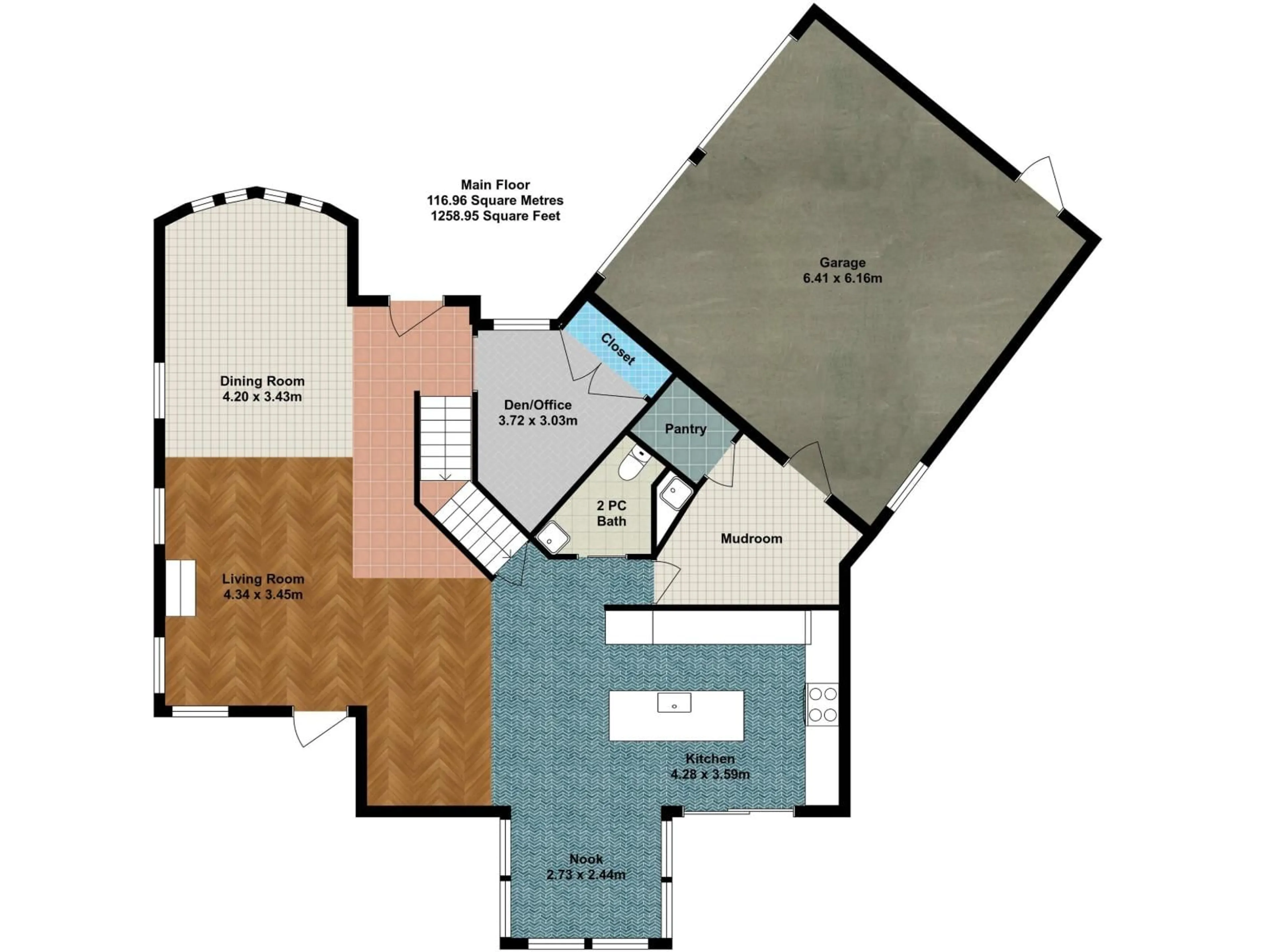 Floor plan for 53218 - 20 RGE ROAD 14, Rural Parkland County Alberta T7Y9G3