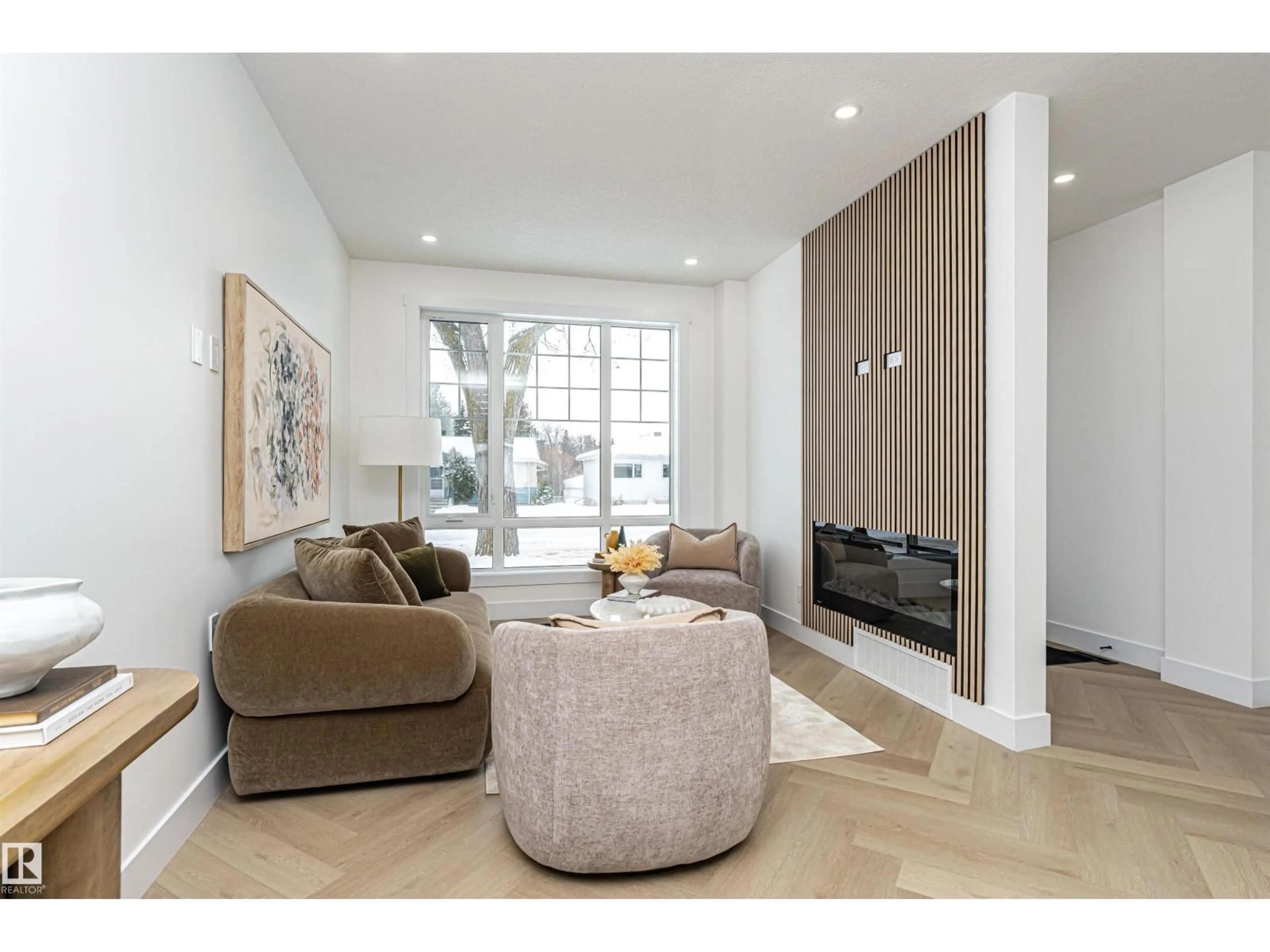 Living room with furniture, unknown for 9622 86 ST, Edmonton Alberta T6C3E9