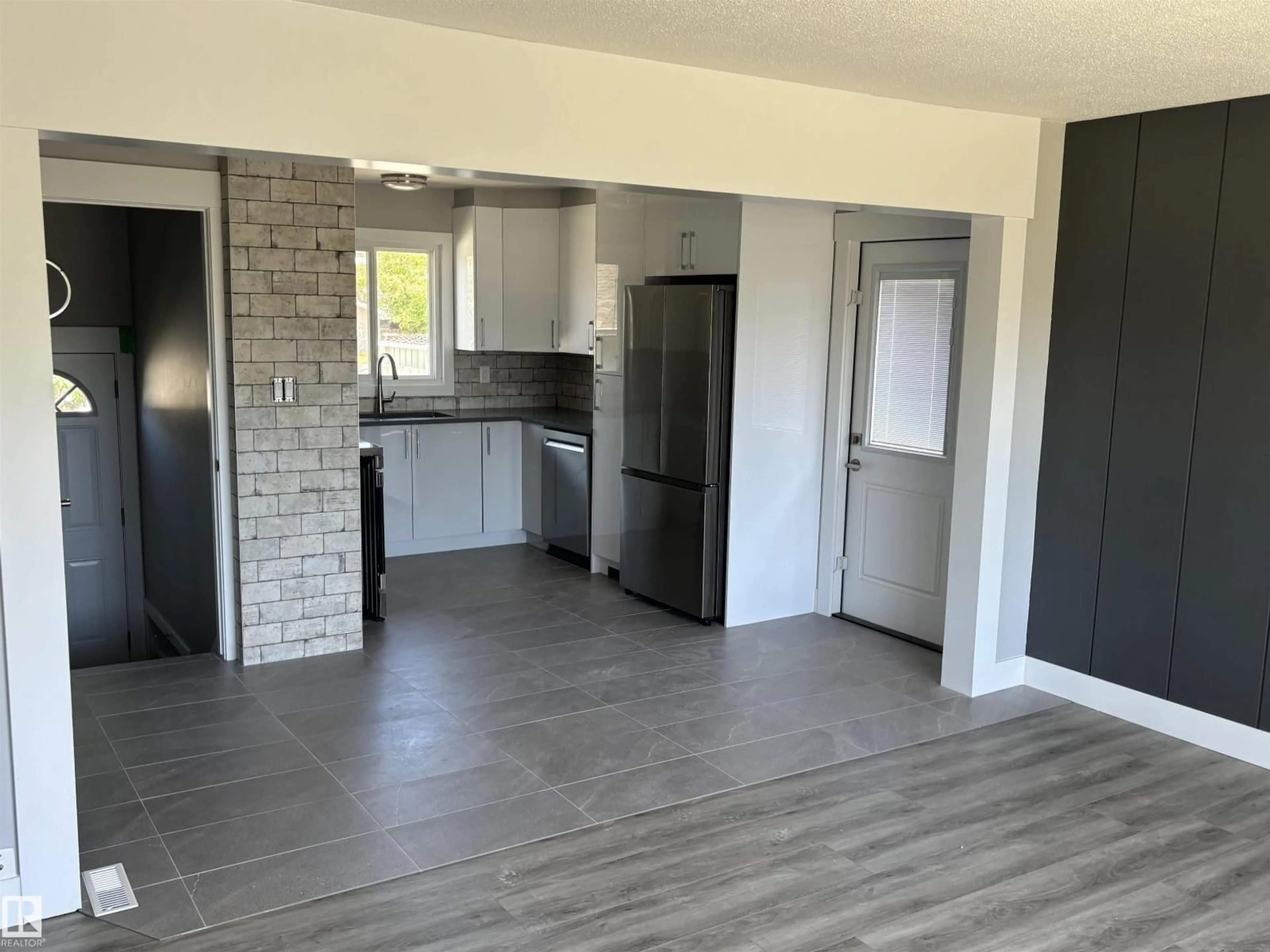 Open concept kitchen, unknown for NW - 8028 134A AV, Edmonton Alberta T5C2G9