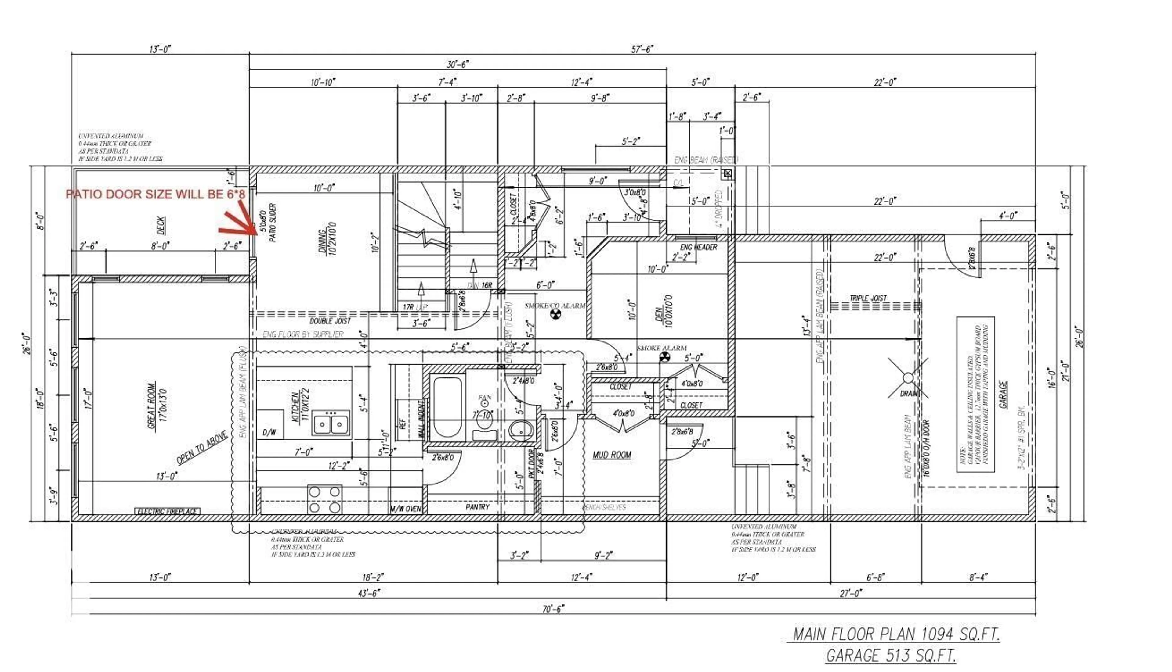 Floor plan for 205 CRYSTAL CREEK DR, Leduc Alberta T9E0X6