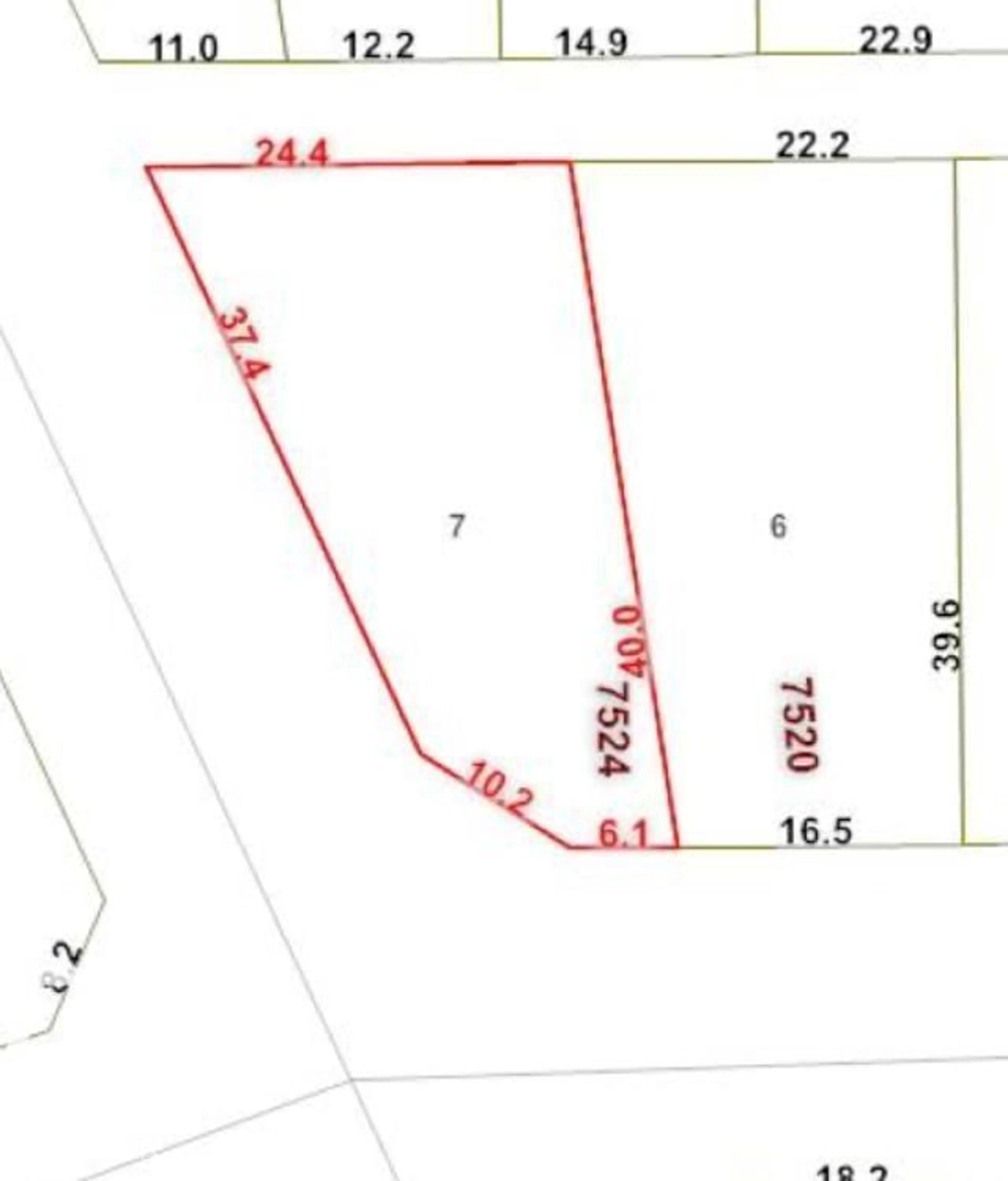 Floor plan for 7524 95 AV, Edmonton Alberta T6C1X5