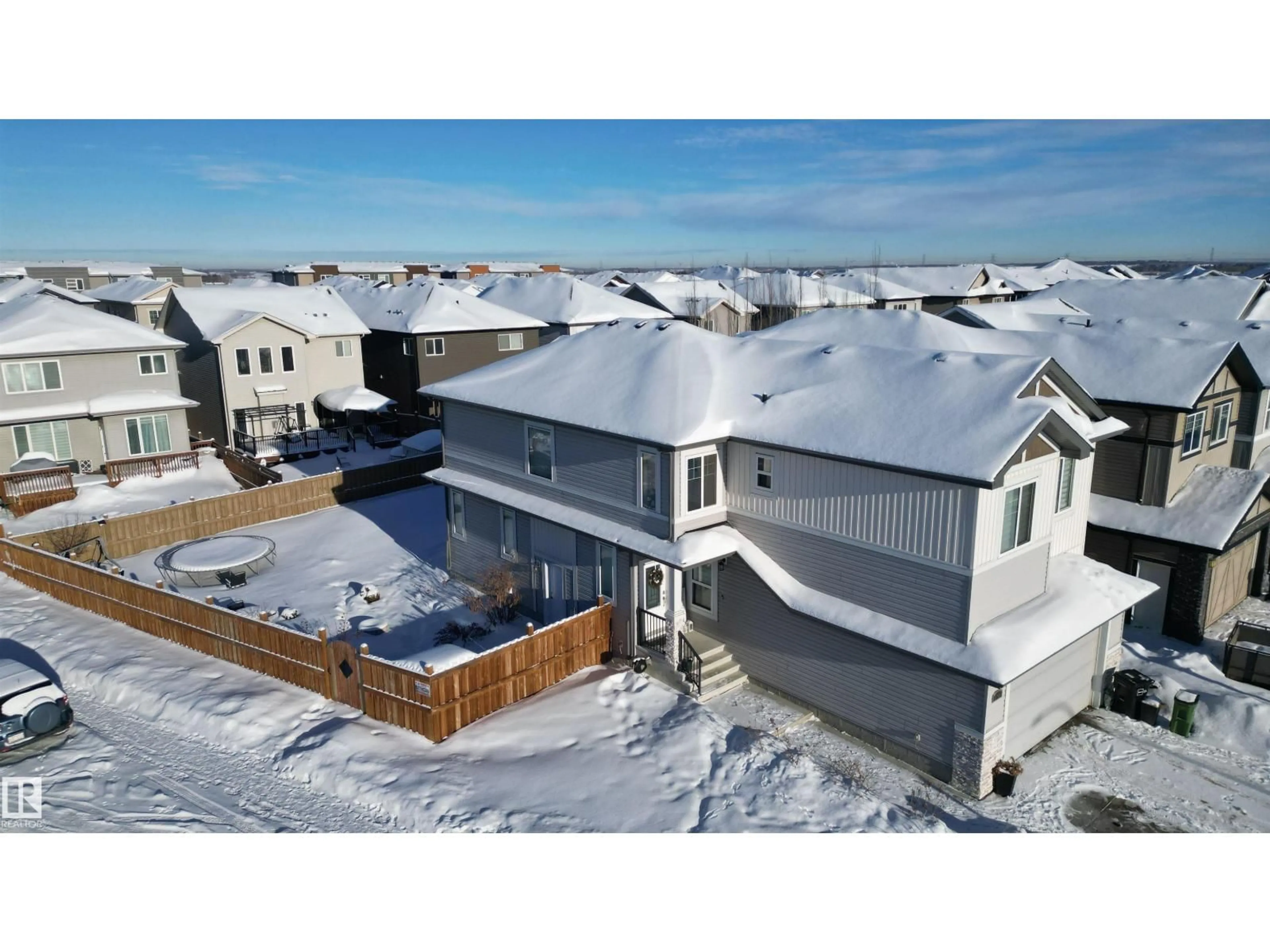 A pic from outside/outdoor area/front of a property/back of a property/a pic from drone, unknown for NW - 5788 175B AV, Edmonton Alberta T5Y0V2