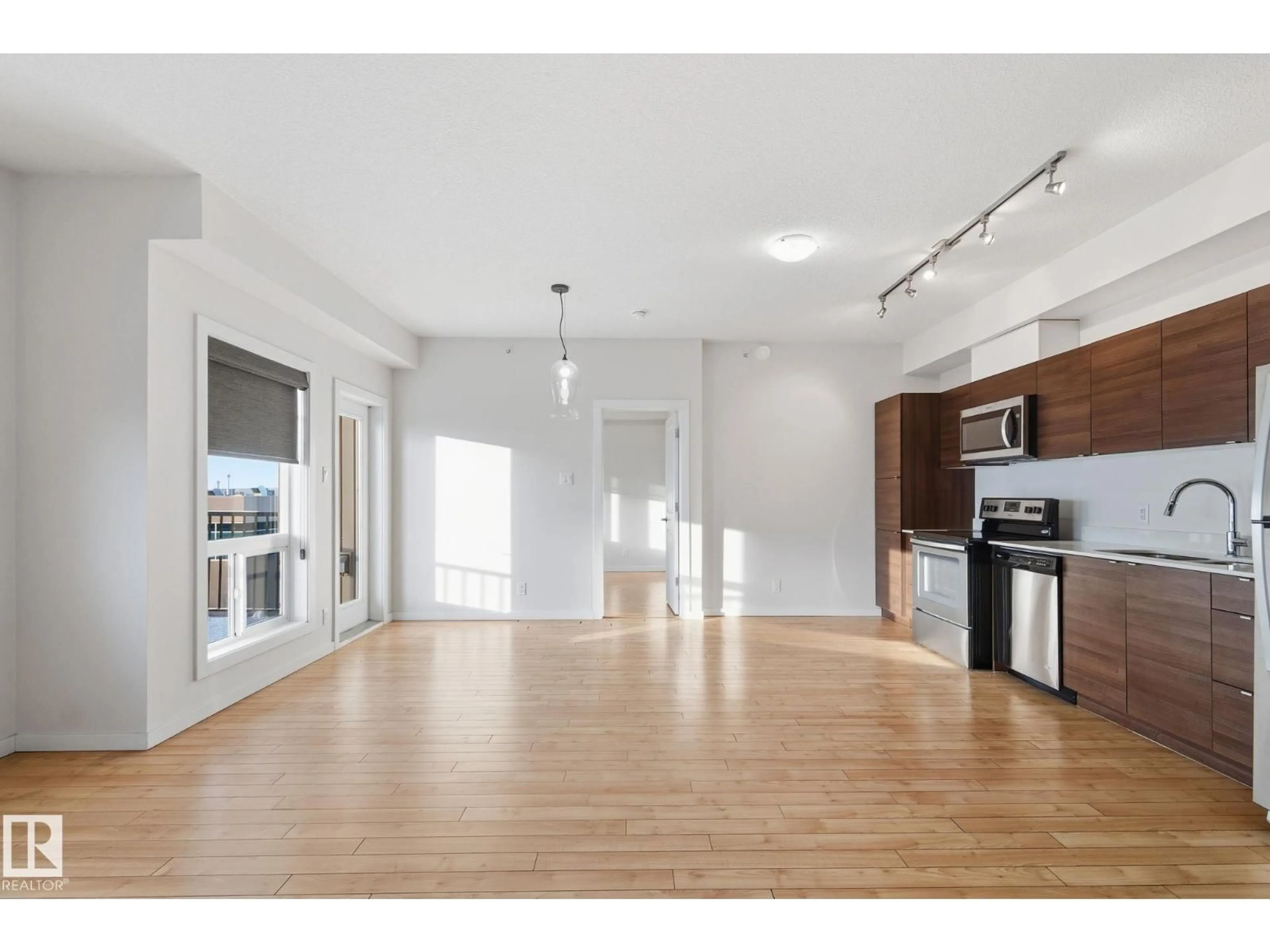 Open concept kitchen, unknown for #405 - 9517 160 AV, Edmonton Alberta T5Z0N1