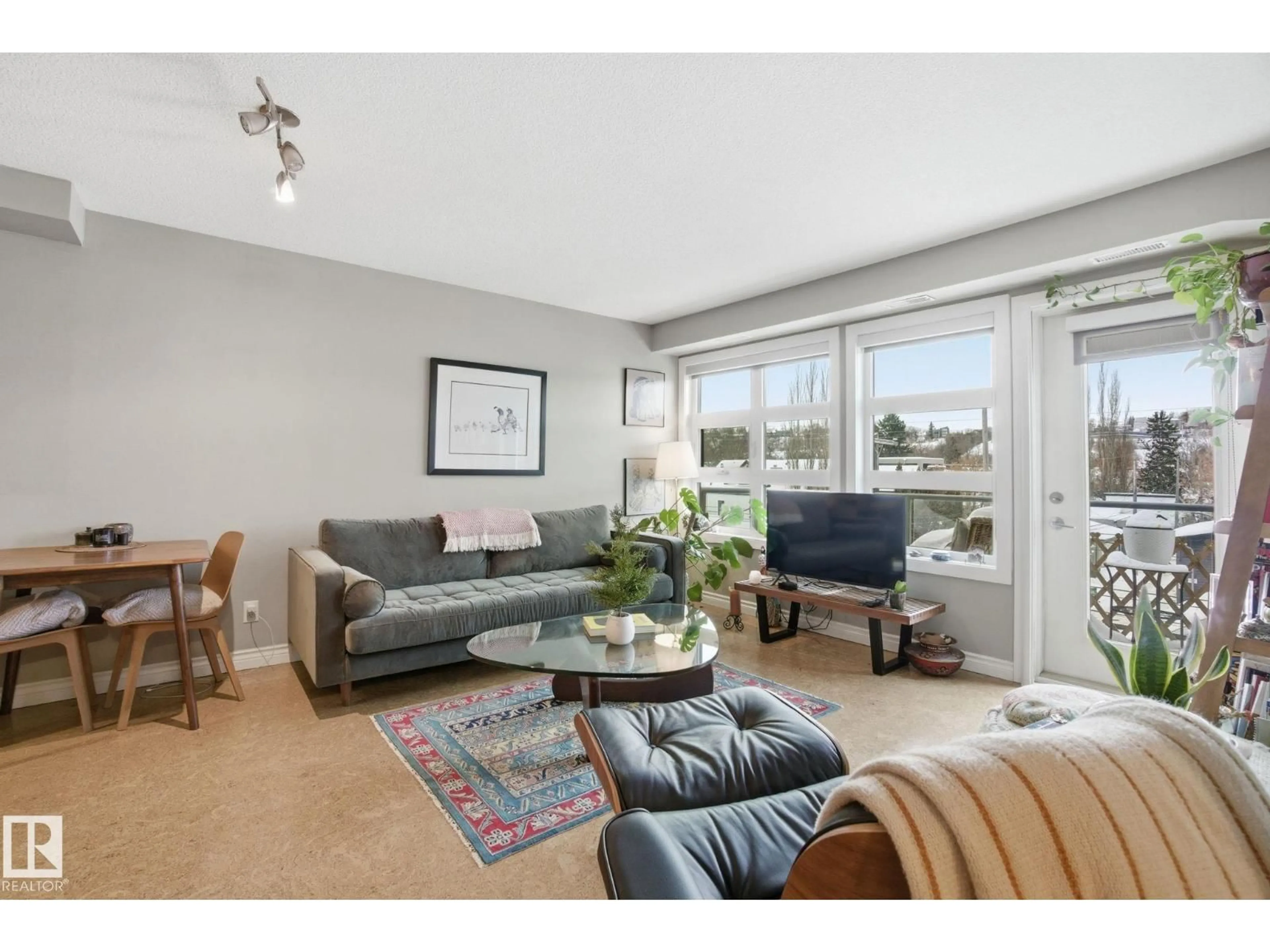 Living room with furniture, unknown for #301 - 9603 98 AV, Edmonton Alberta T6C2E2