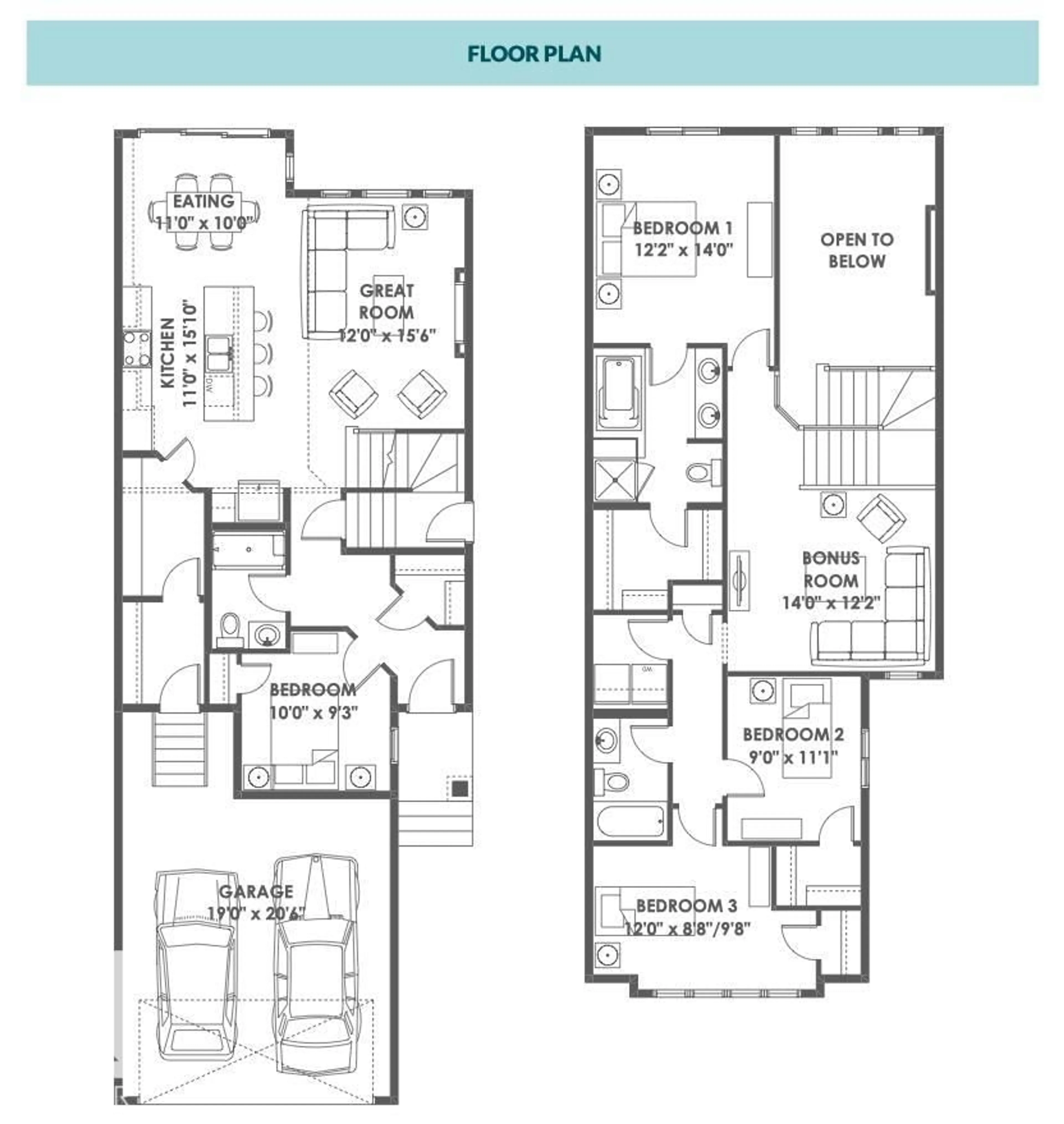 Floor plan for 2356 MUCKLEPLUM WY, Edmonton Alberta T6X3J9