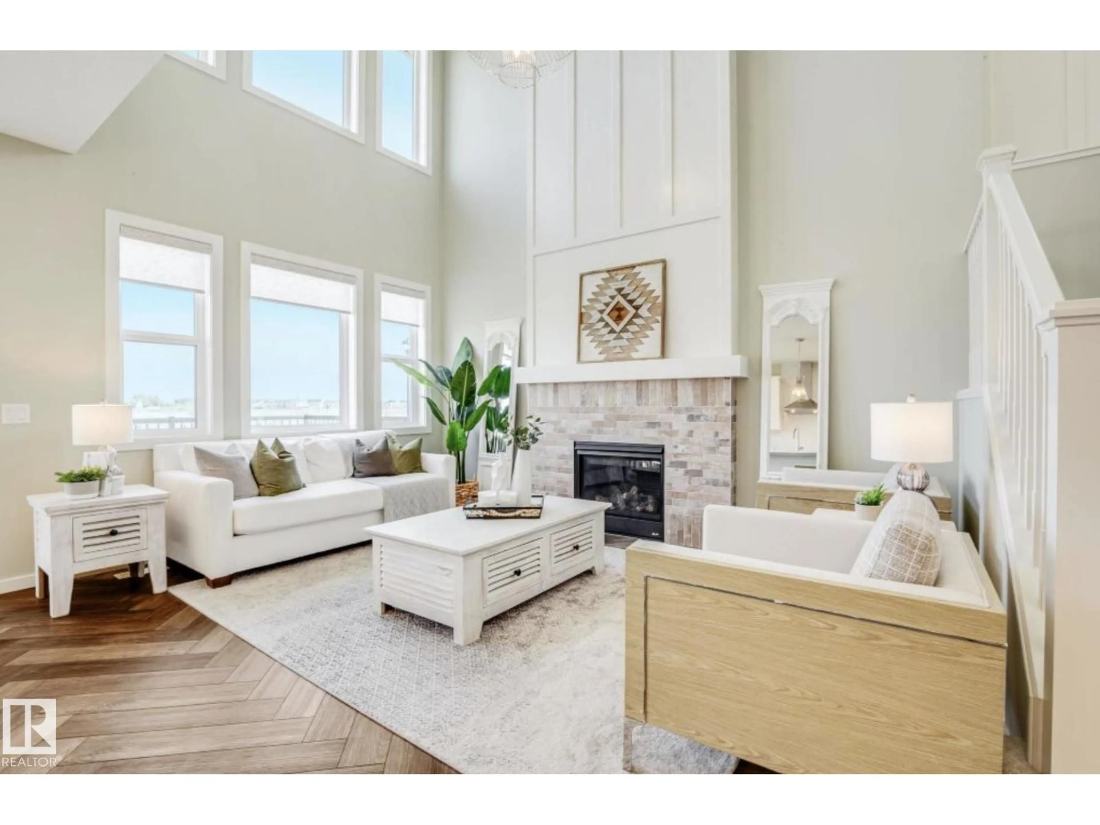 Living room with furniture, unknown for 2356 MUCKLEPLUM WY, Edmonton Alberta T6X3J9