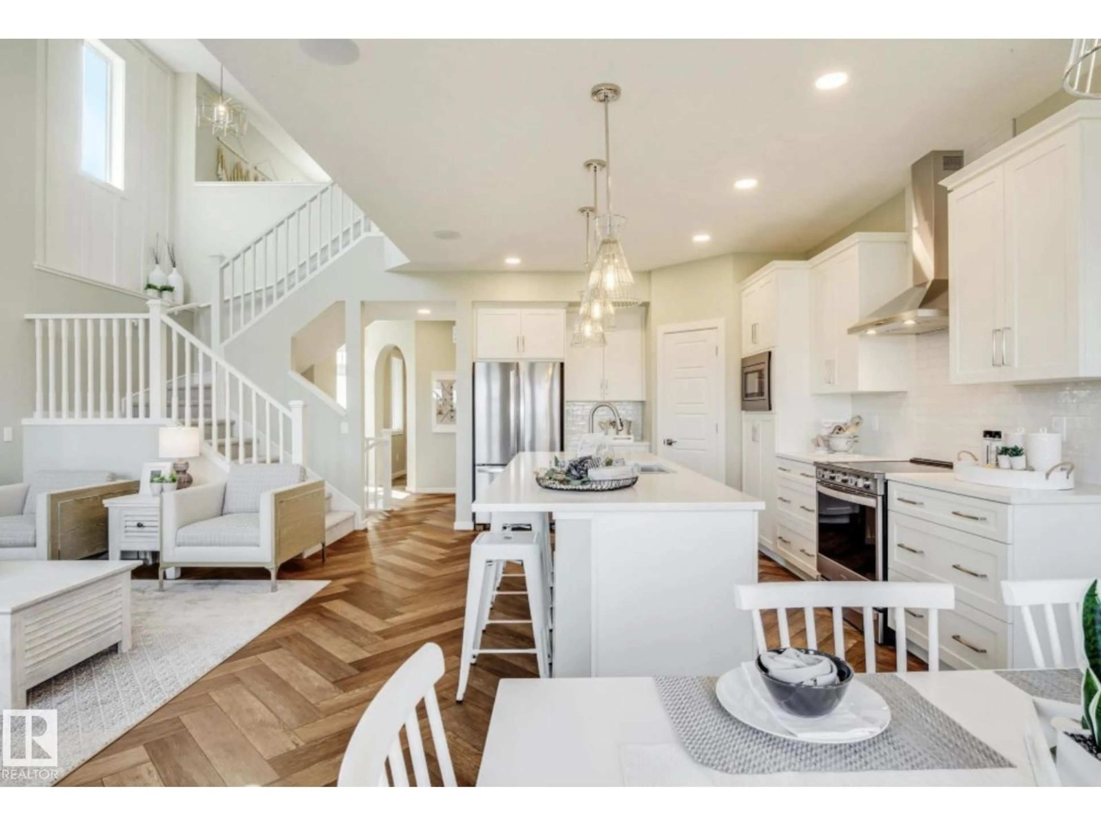 Open concept kitchen, unknown for 2356 MUCKLEPLUM WY, Edmonton Alberta T6X3J9