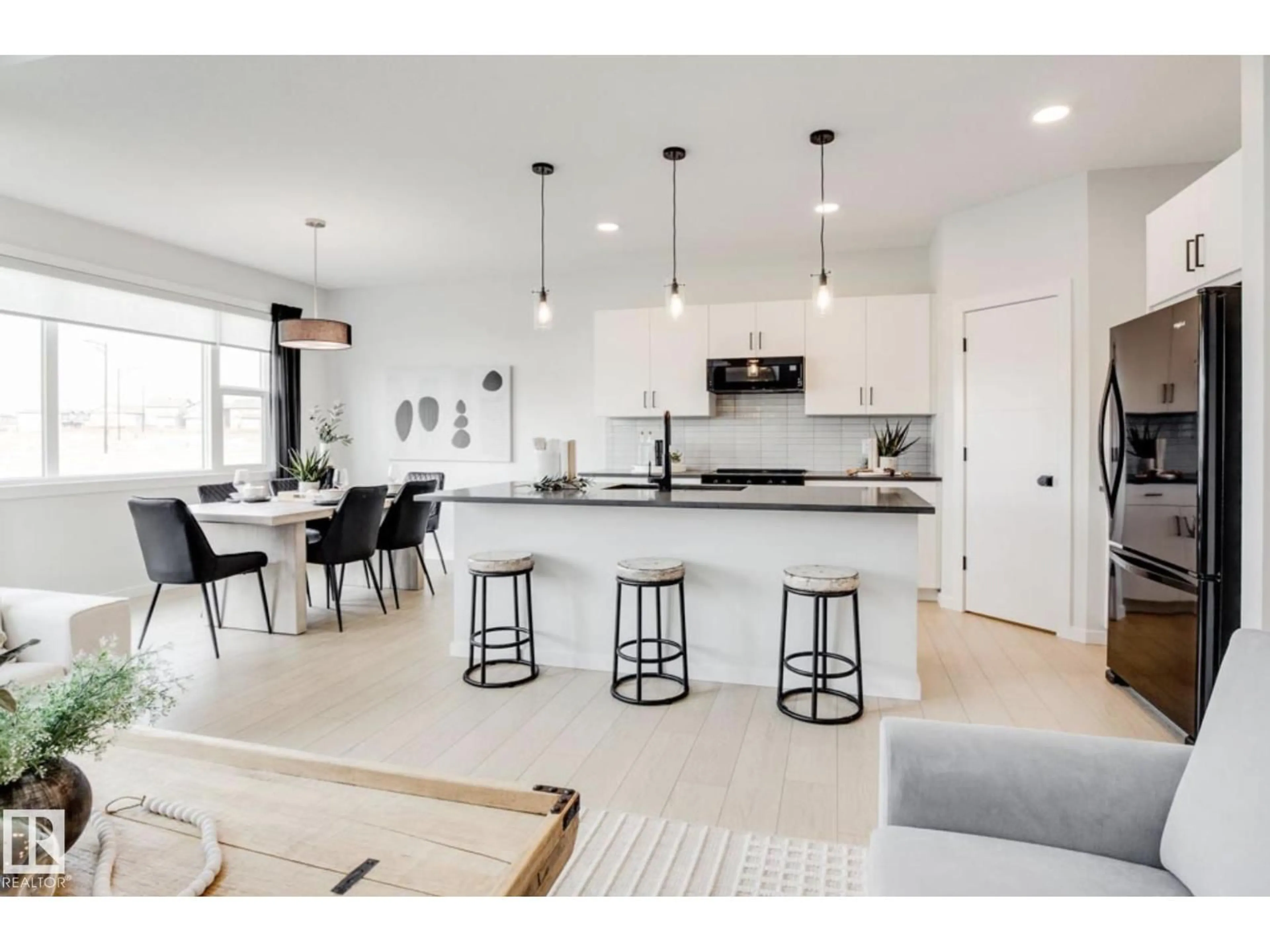 Open concept kitchen, unknown for 2535 211 ST, Edmonton Alberta T6M3H1