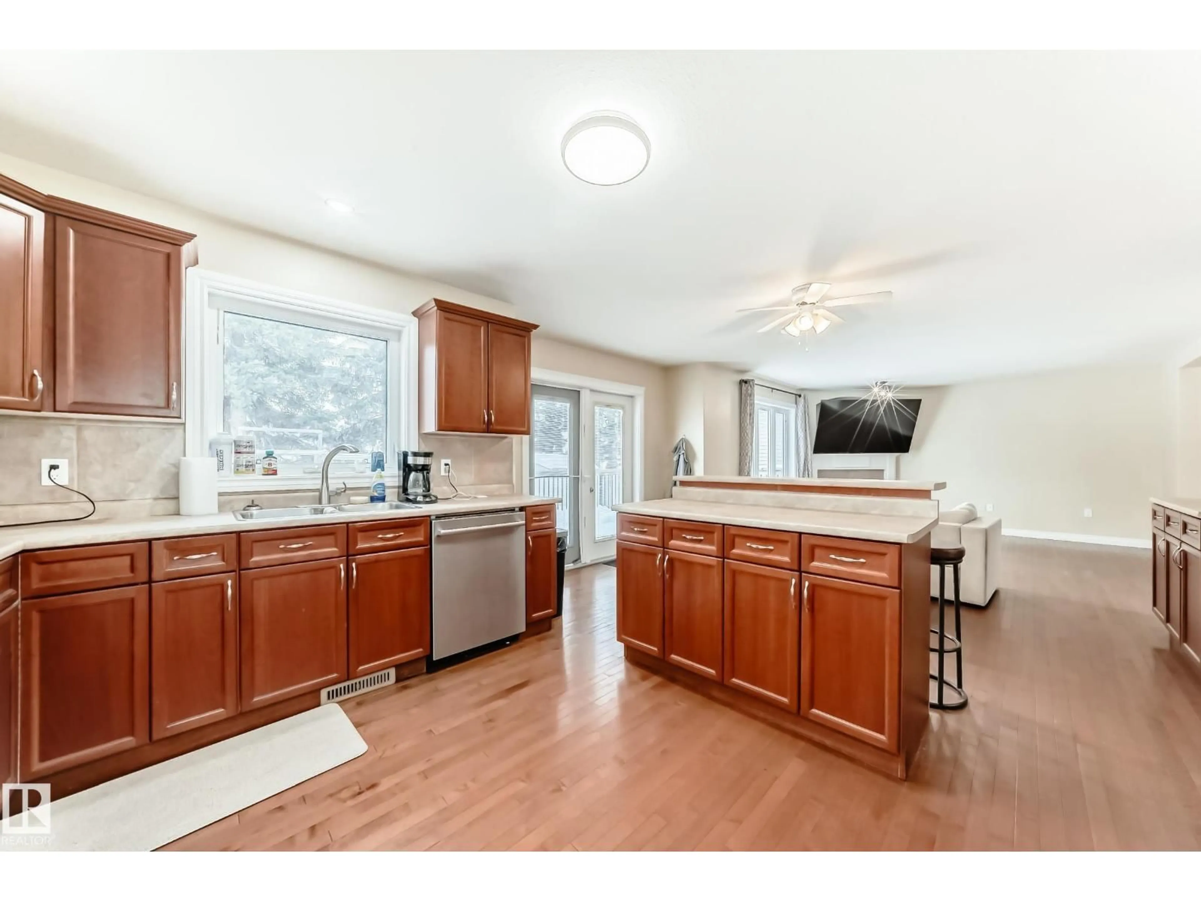Open concept kitchen, unknown for 5113 BON ACRES CR, Bon Accord Alberta T0A0K0