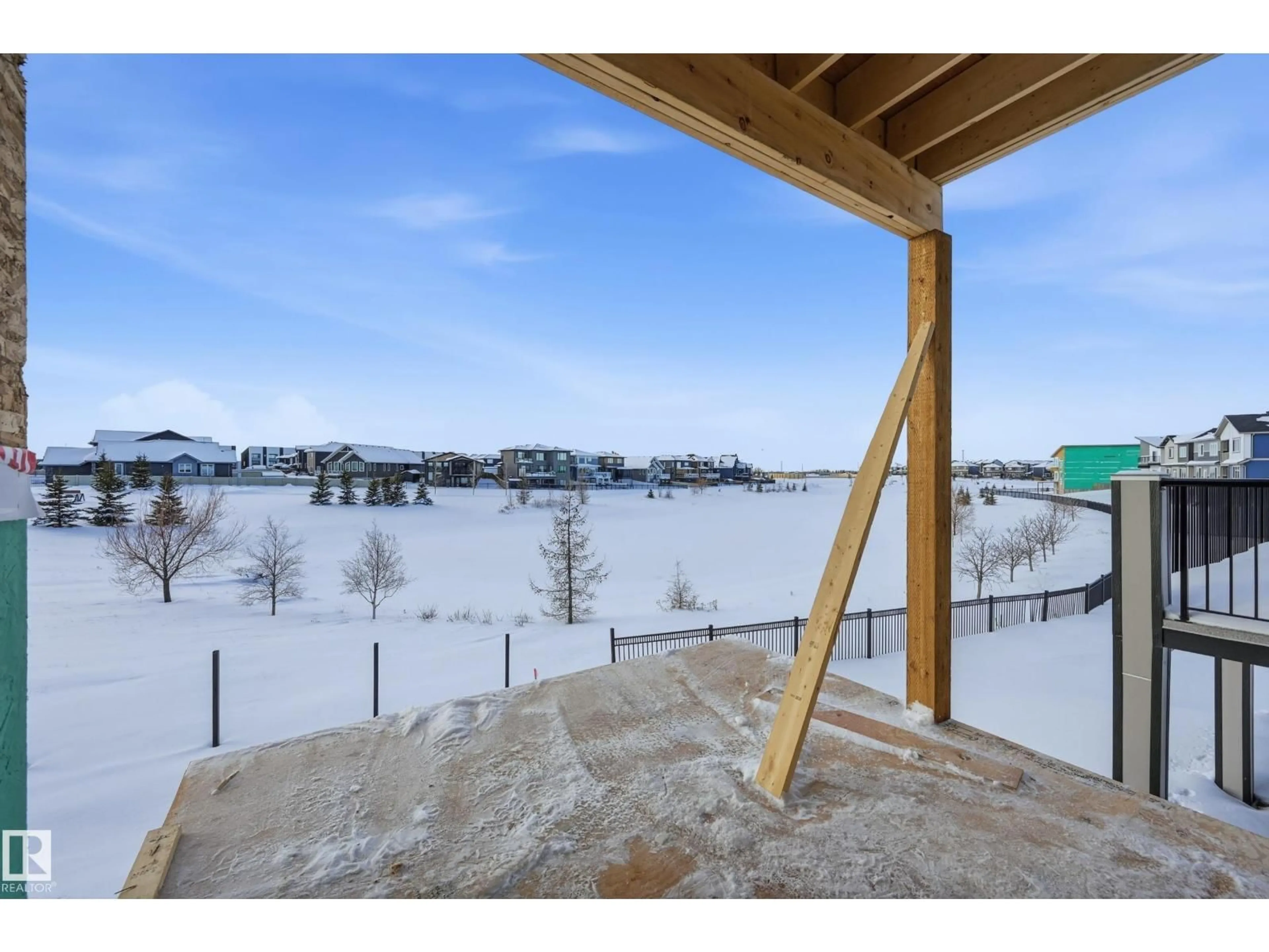 Patio, water/lake/river/ocean view for 4 ELDRIDGE PT, St. Albert Alberta T8N8C3