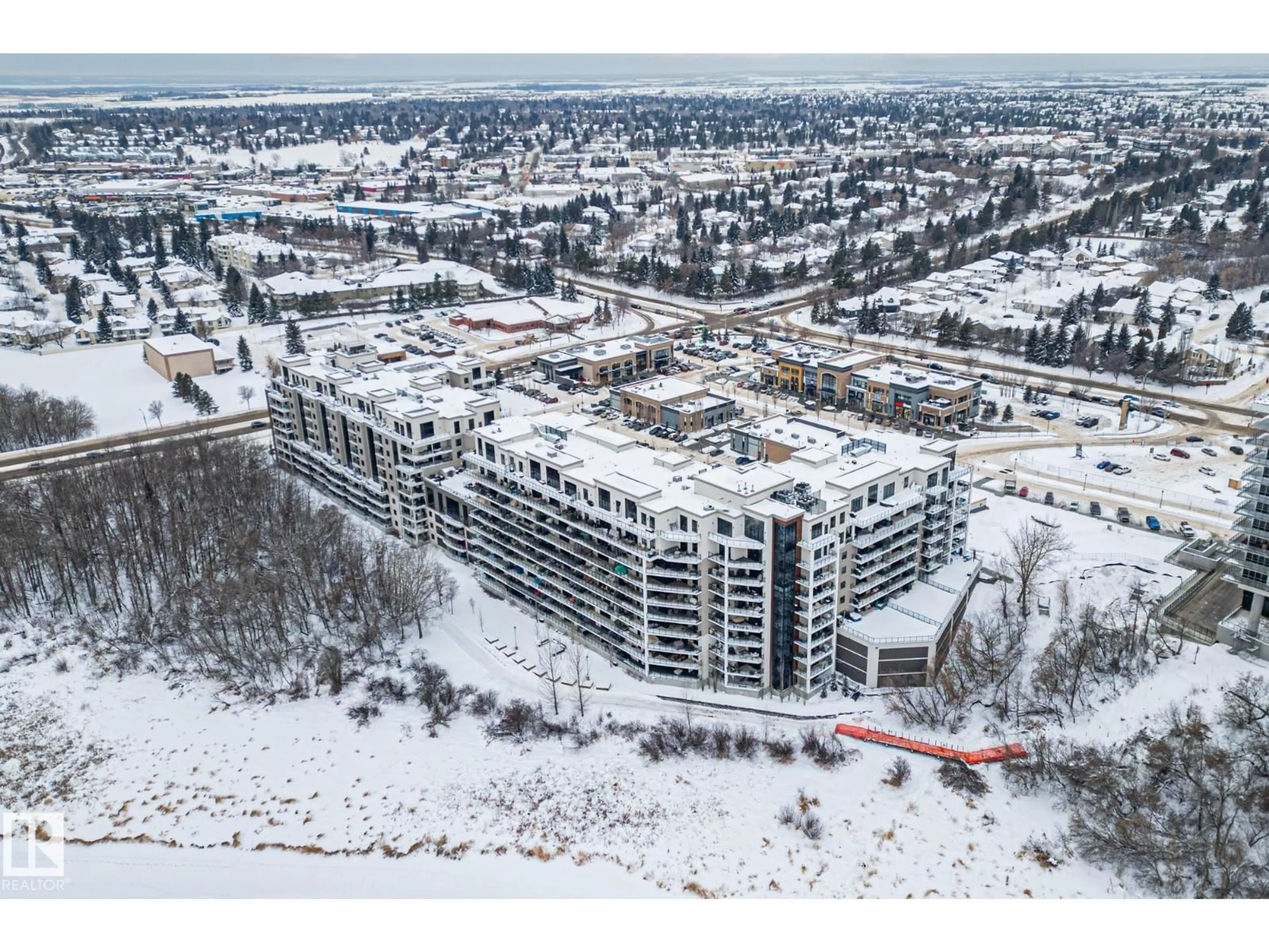 A pic from outside/outdoor area/front of a property/back of a property/a pic from drone, building for 200 - 539 BELLEROSE DR, St. Albert Alberta T8N7P7