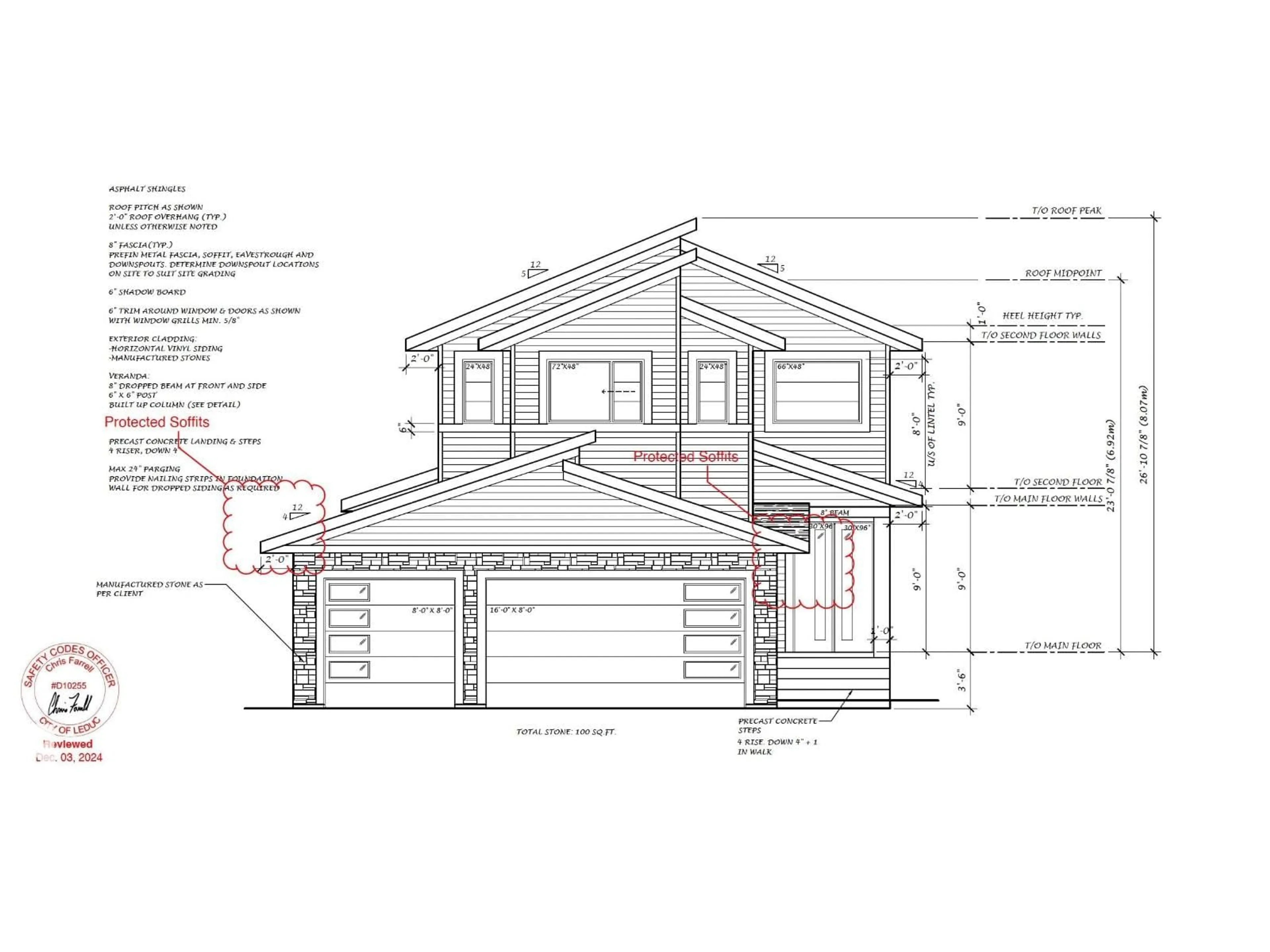 Floor plan for 34 MCKENZIE CL, Leduc Alberta T9E0P2