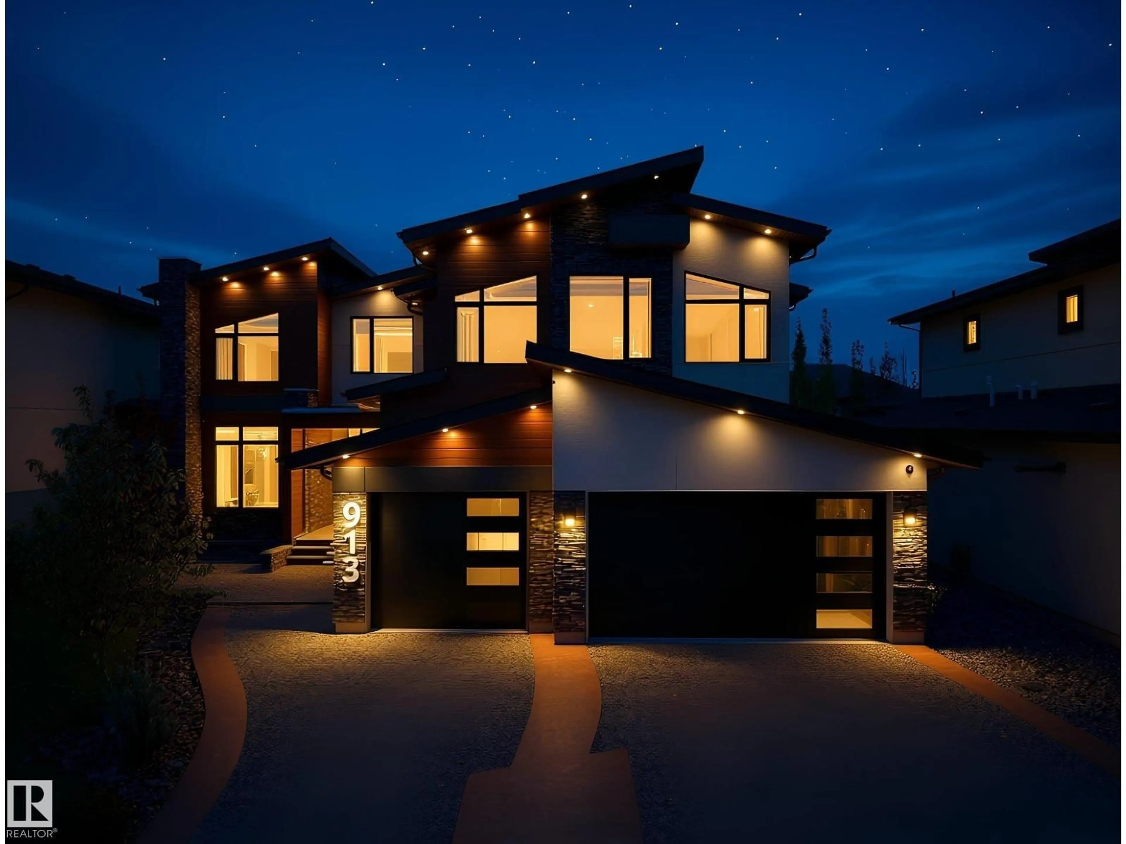 Home with brick exterior material, street for 913 WOOD PL, Edmonton Alberta T6W3G8