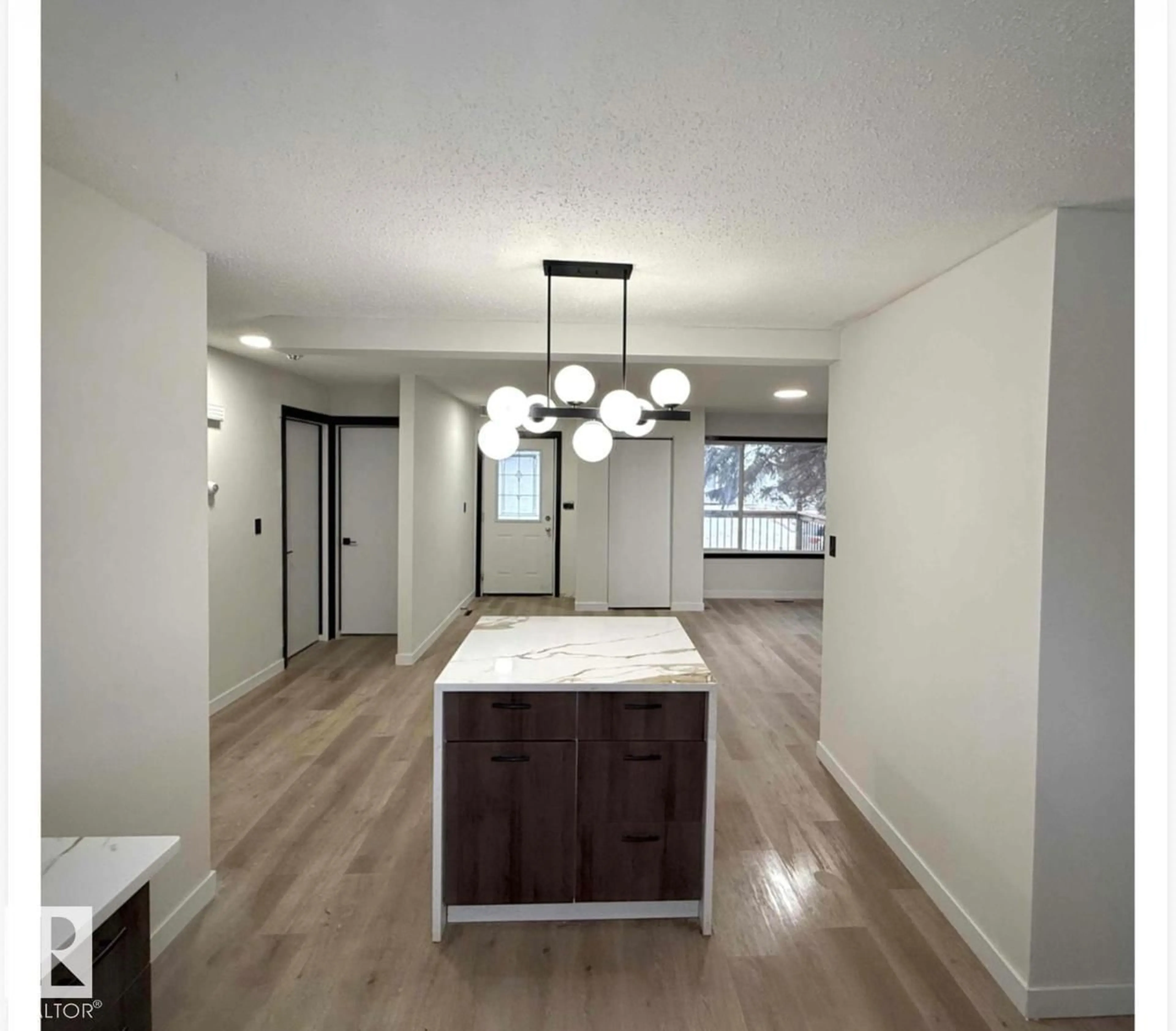 Open concept kitchen, unknown for NW - 11628 151 AV, Edmonton Alberta T5X1C6